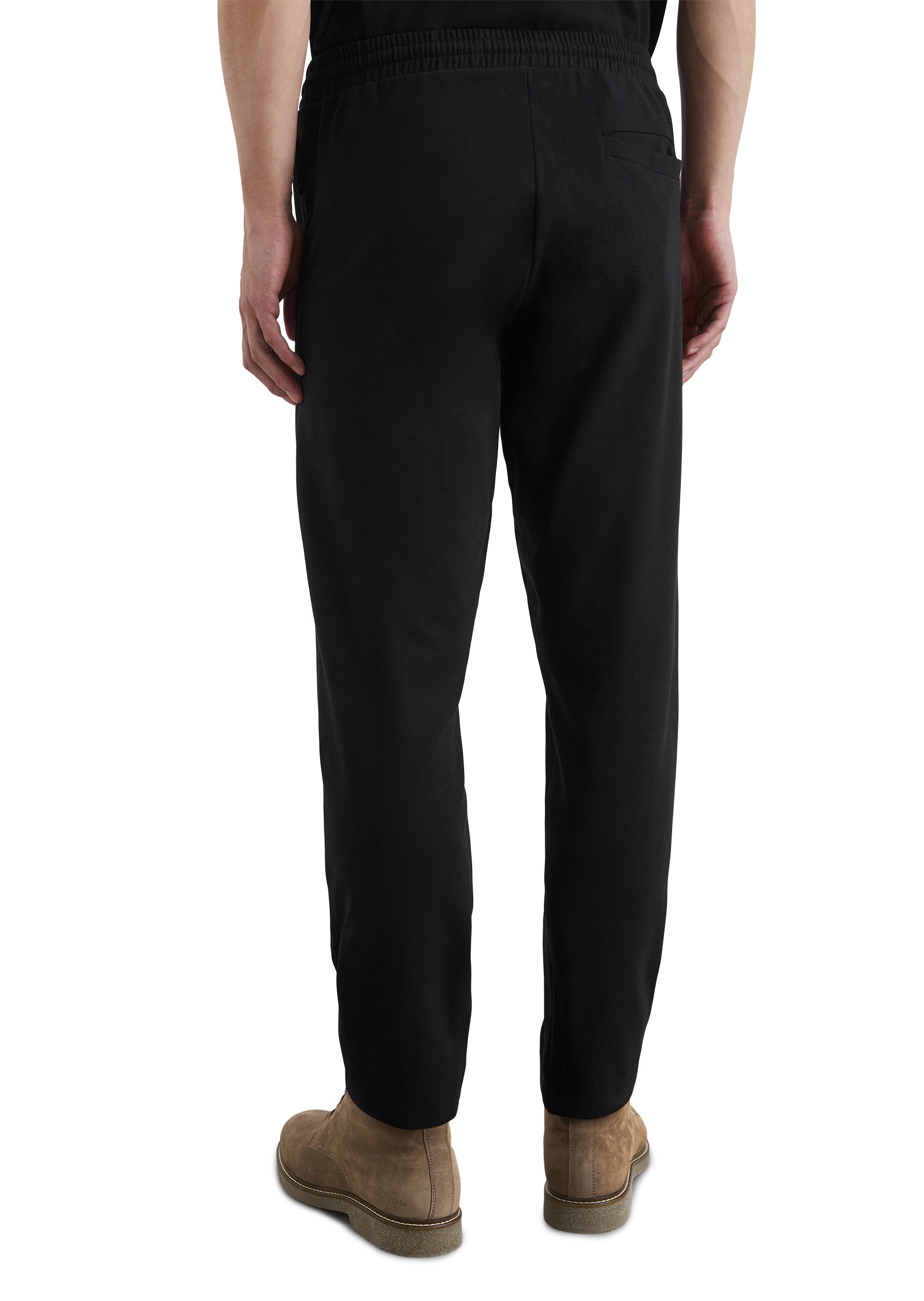 Marc O'Polo Jerseyhose »mit Bundfaltennaht«