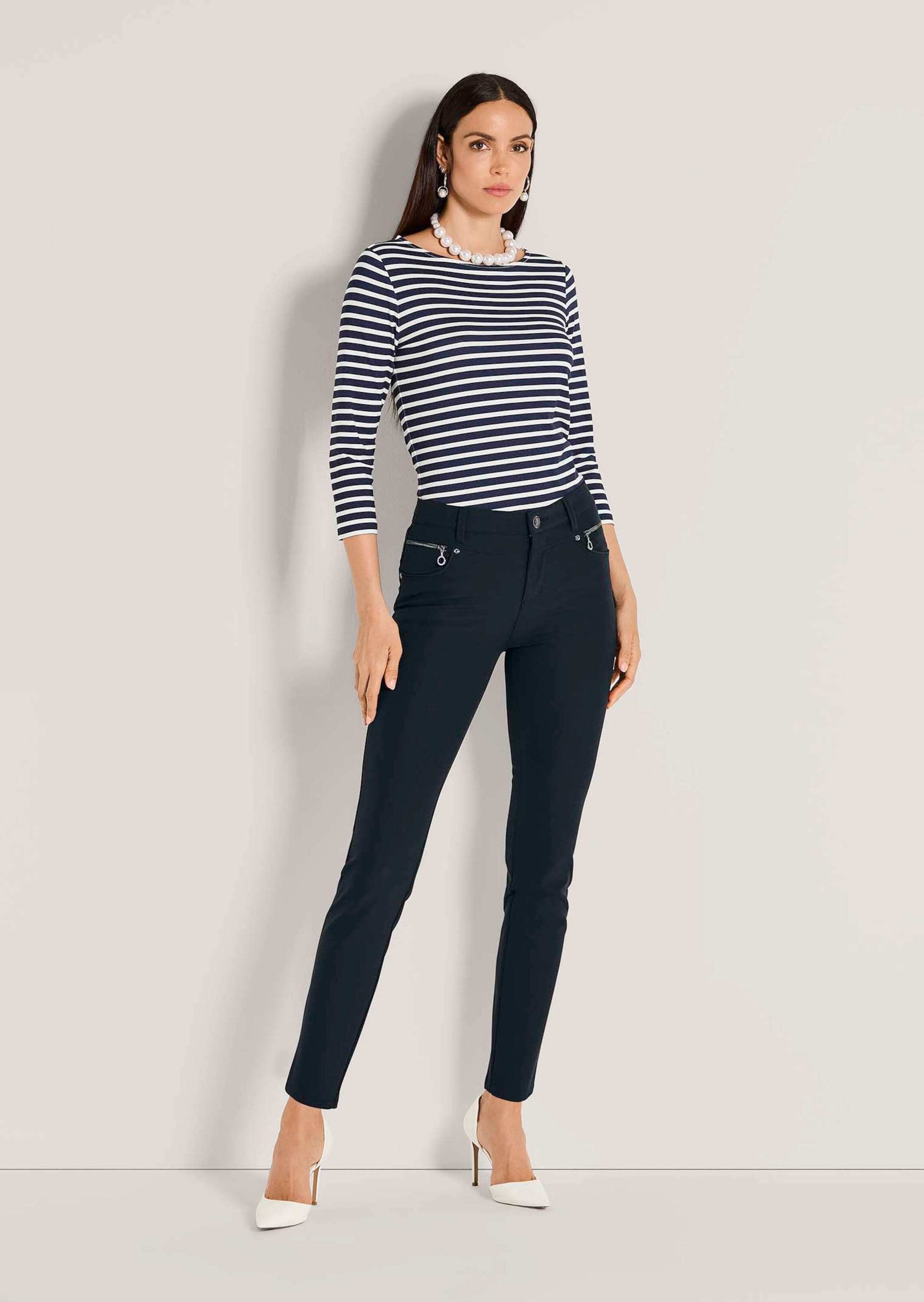 MADELEINE Stoffhose "Hose Slim Fit Stretchhose mit Taschen" günstig online kaufen