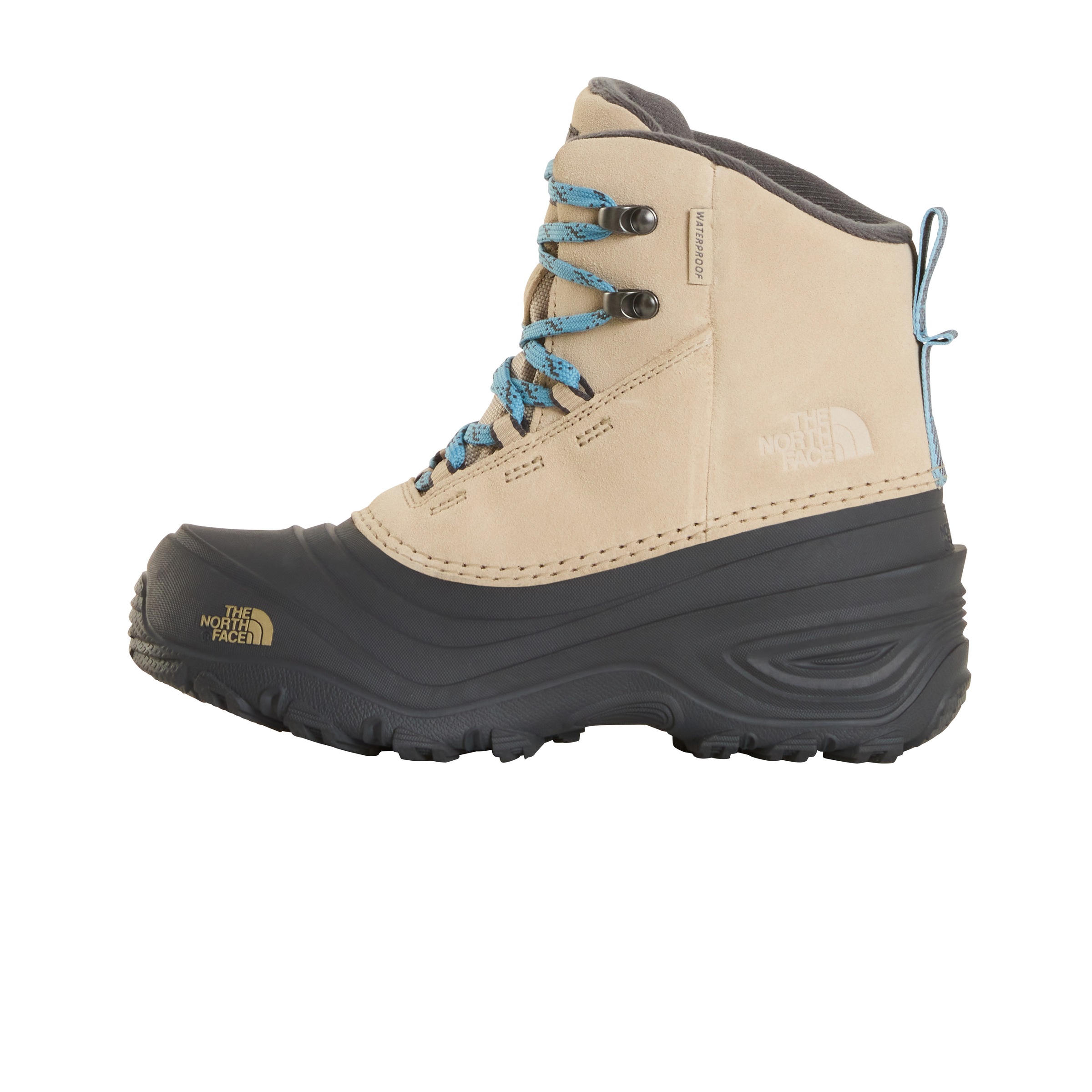 The North Face Winterstiefel "Y CHILKAT V LACE WP" für Kinder, wasserdicht, mit Gummilaufsohle