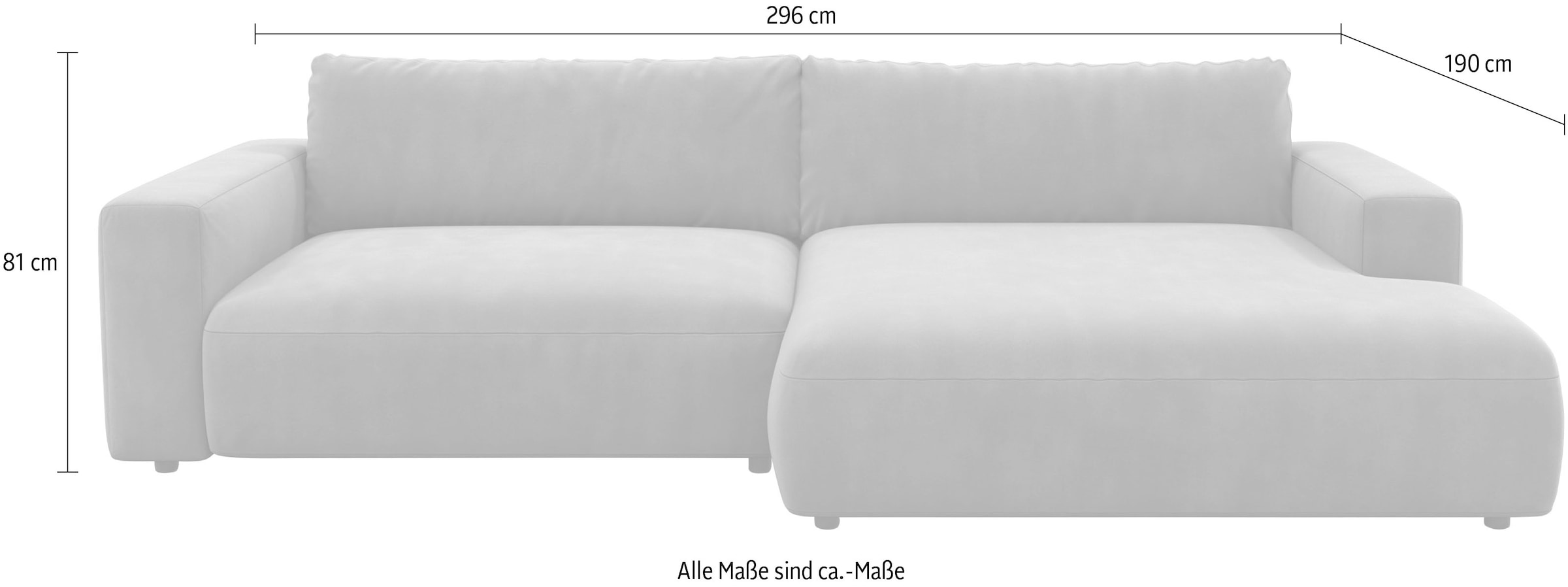 Musterring Ecksofa »LUCIA L-Form«