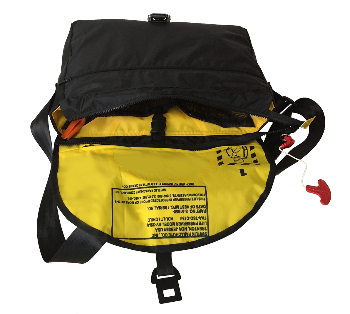 Bag to Life Messenger Bag »Inside Out Bag«, aus recyceltem Material