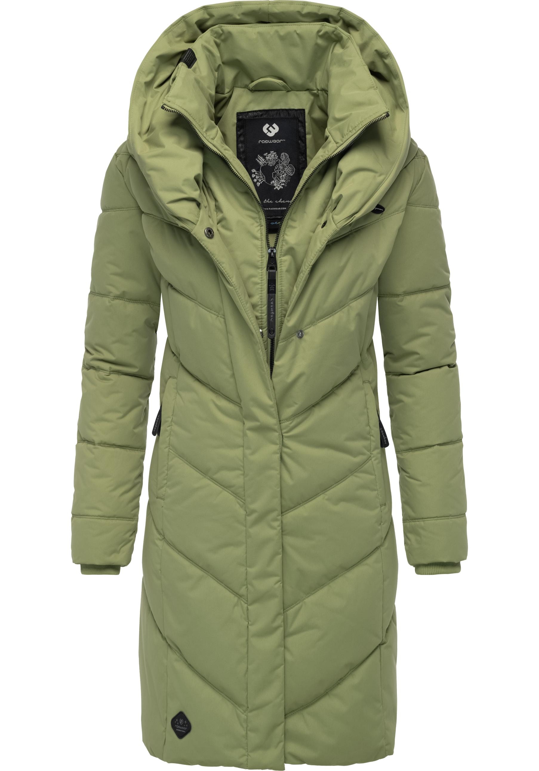 Ragwear Steppmantel »Natalka« stylischer, gesteppter Winterparka mit gefütterter Kapuze