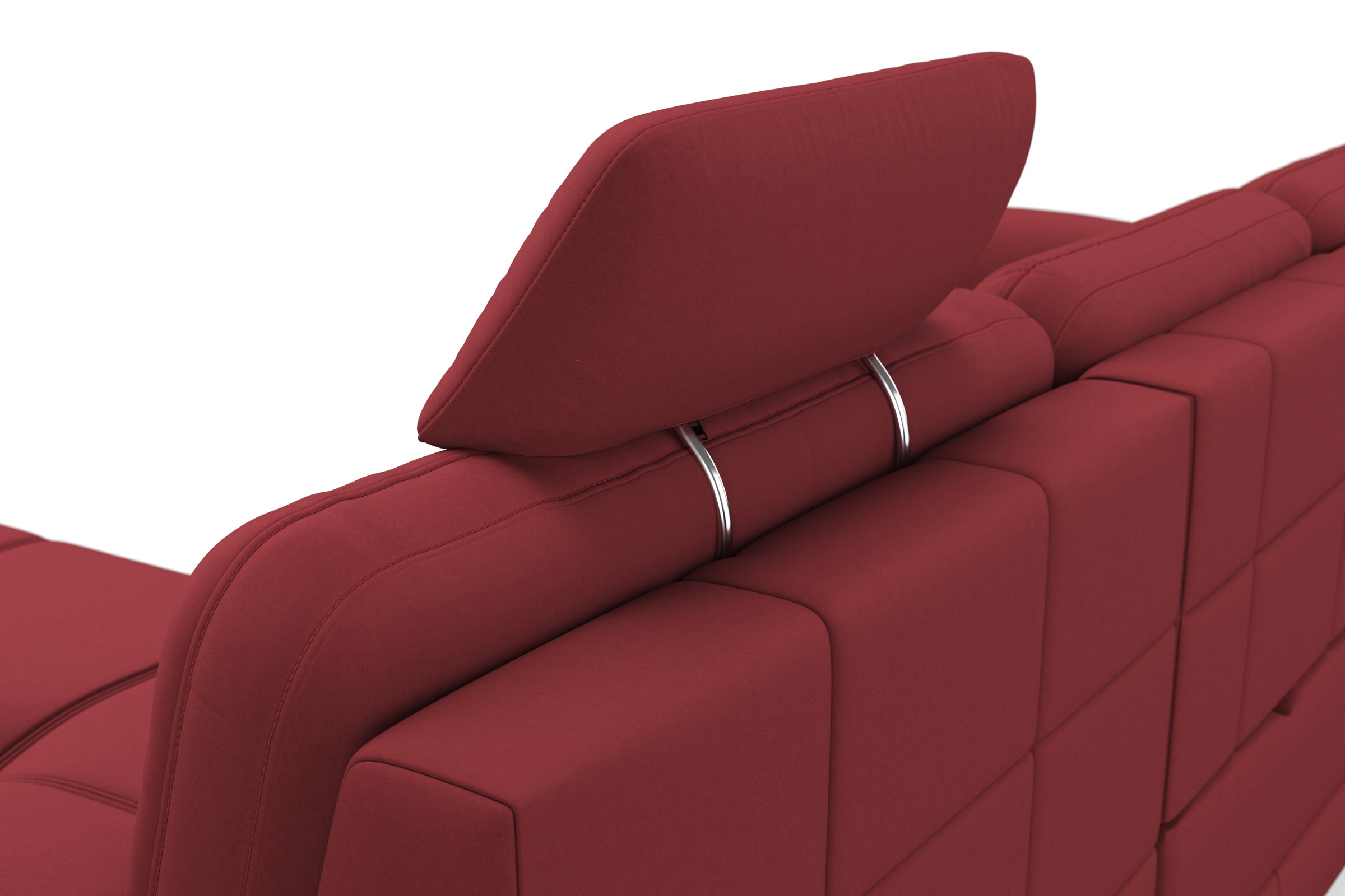 sit&more Ecksofa »Bendigo L-Form«, inklusive Sitztiefenverstellung, Bodenfreiheit 12 cm, in 2 Fußfarben