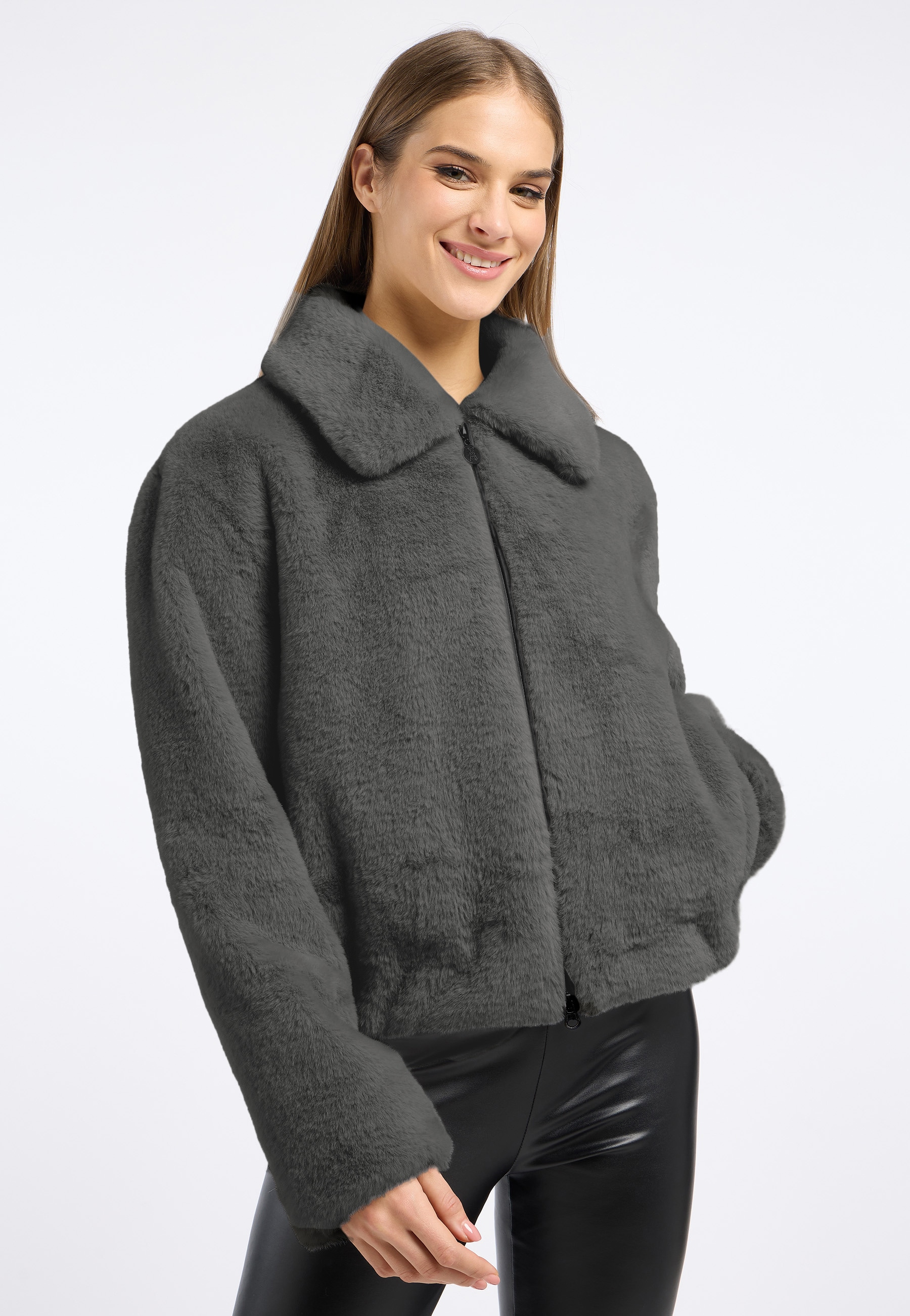 Frieda & Freddies Blouson "Fake Fur Jacket / Xavy" günstig online kaufen