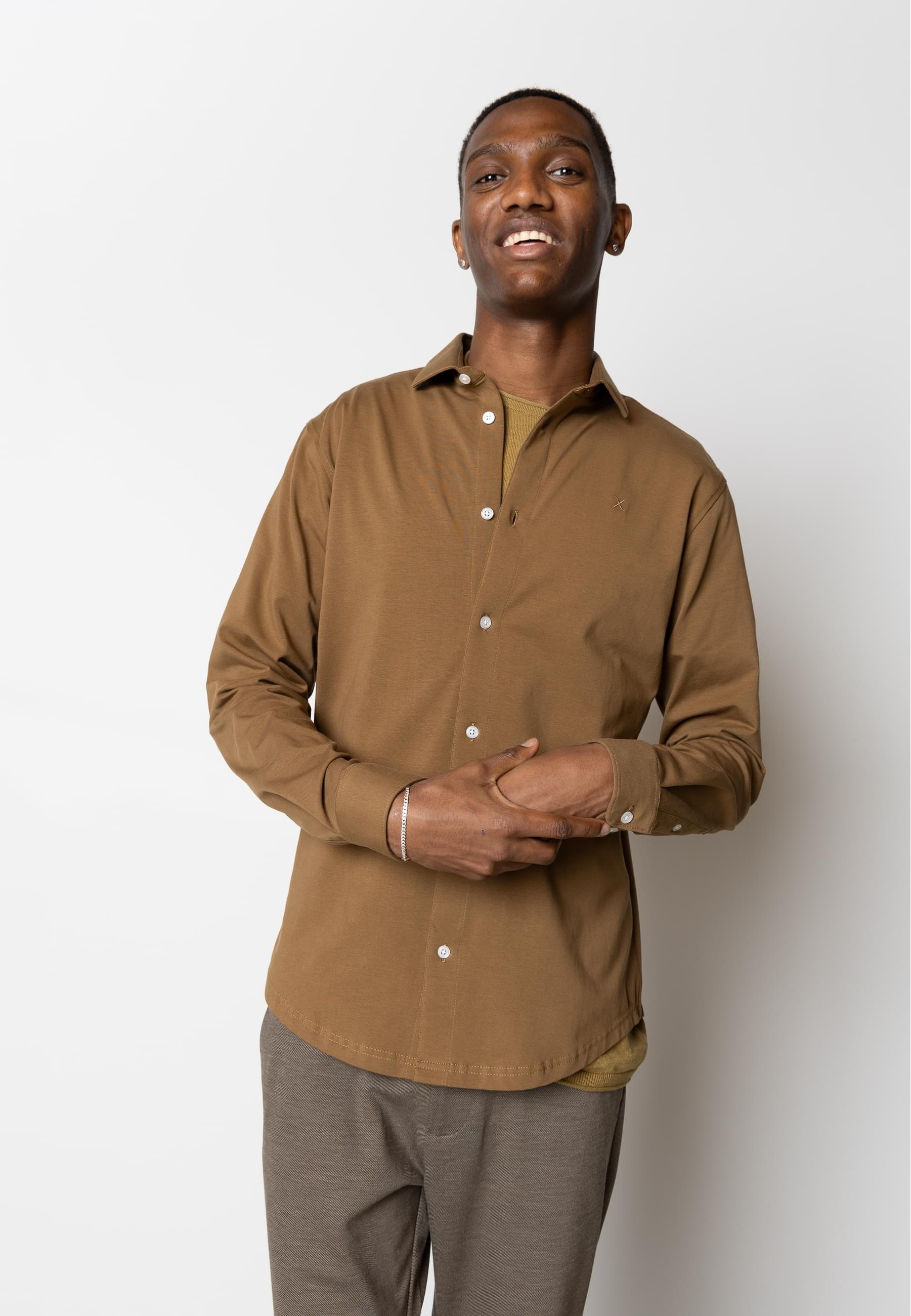 Clean Cut Copenhagen Langarmhemd »Clean Cut Copenhagen Clean Formal Stretch Shirt L/S«, (1 tlg.)