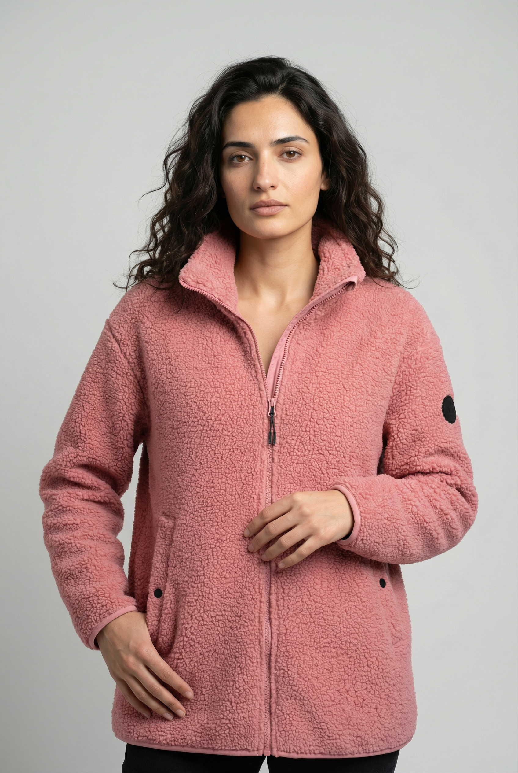 Icepeak Fleecejacke "ICEPEAK PARACHUTE" sportlicher Stil, mit Stehkragen, m günstig online kaufen