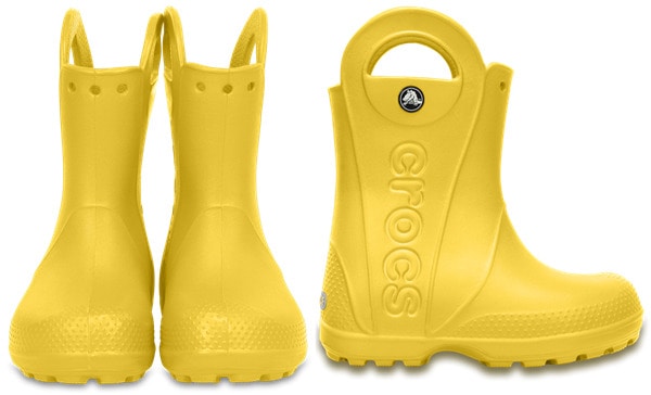 Crocs Gummistiefel »Handle It Rain Boot K«, Regenstiefel, Matschstiefel mit Trageschlaufe