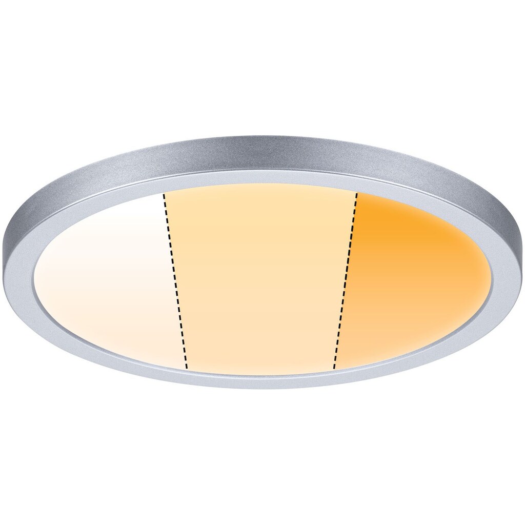 Paulmann LED Bad-Einbauleuchte »Areo«, Schutzart IP44, WarmDim-Stepschaltung, Ø 17,5 cm, inkl. LED Leuchtmittel