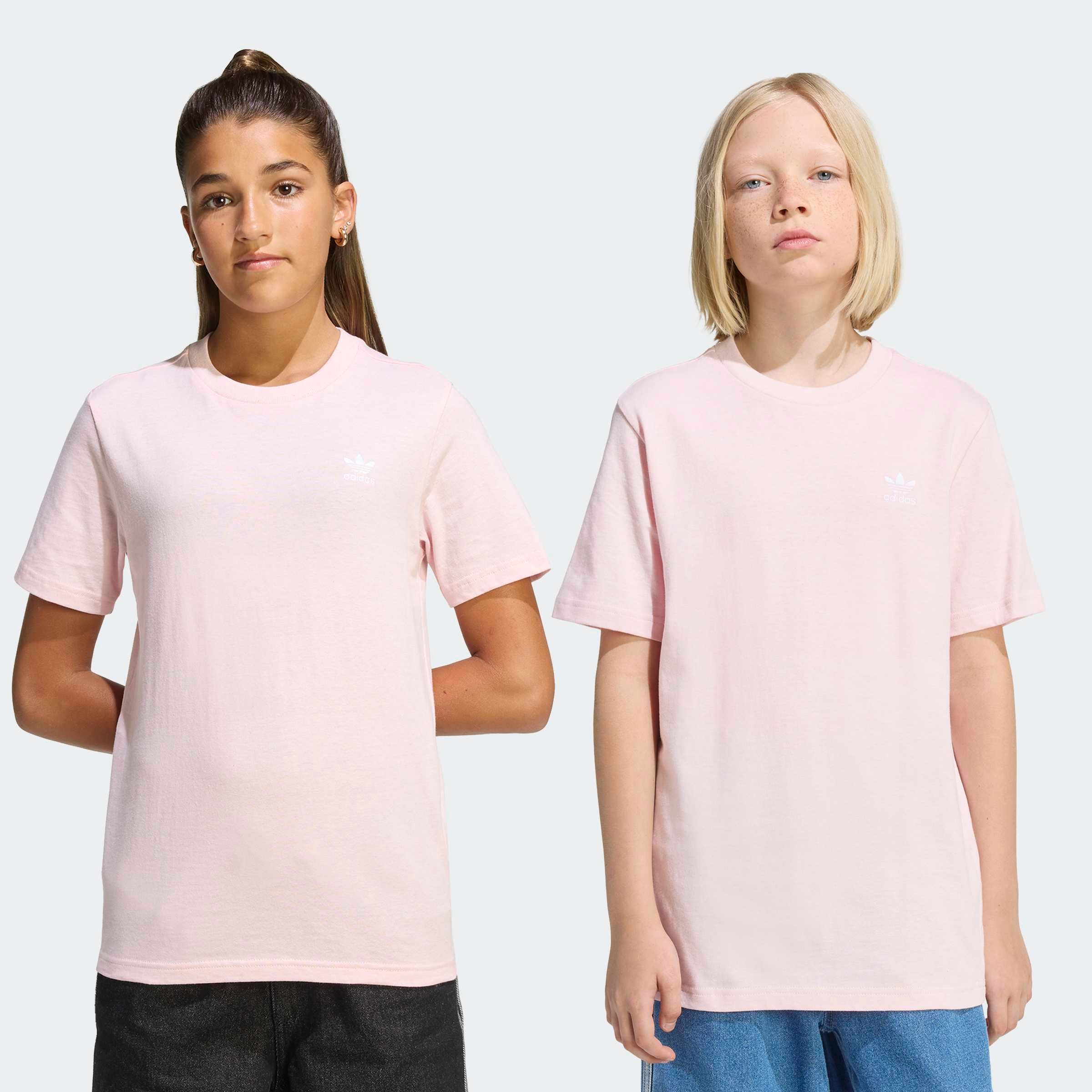 adidas Originals T-Shirt "TEE" für Kinder und Teens, mit gerippten Details, mit Rundhalsausschnitt