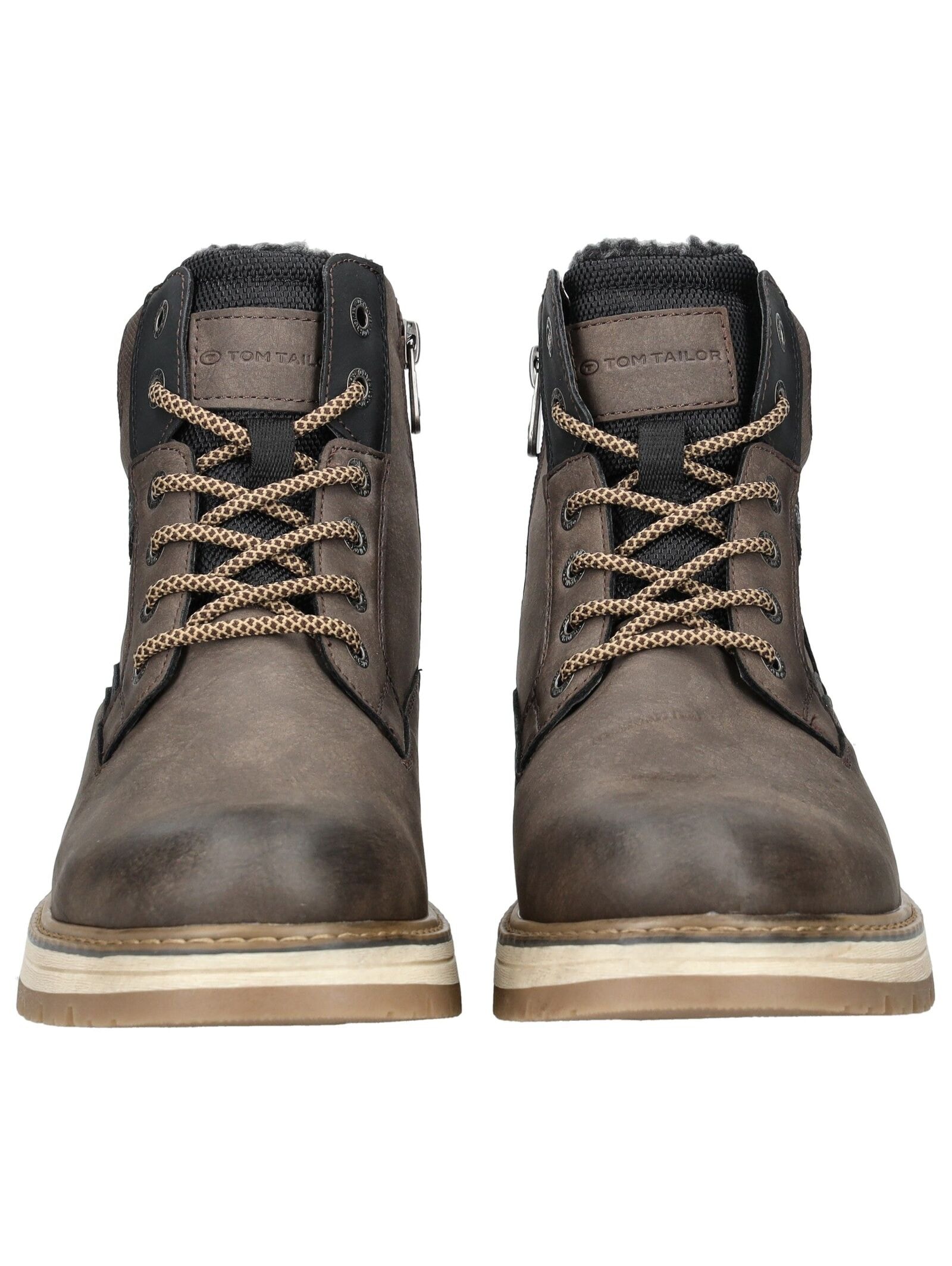 TOM TAILOR Schnürstiefelette »Tom Tailor Stiefelette Lederimitat/Textil«