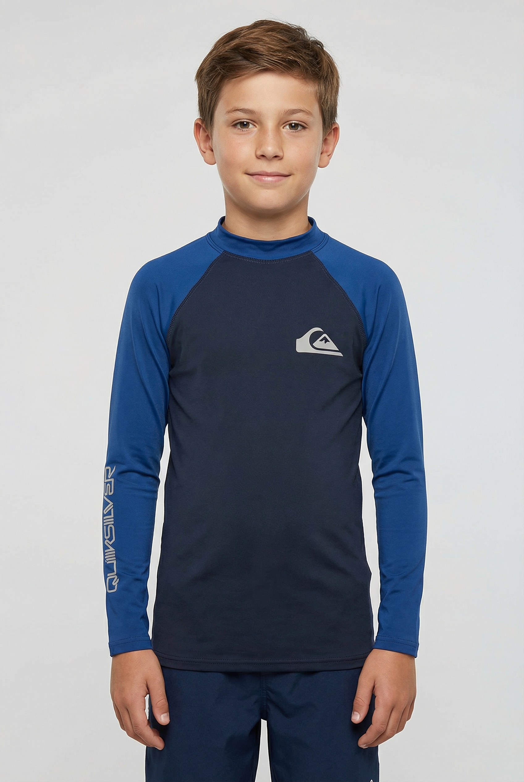Quiksilver Strandshirt "EVERYDAY UPF50 LS YOUTH" für Kinder und Jugendliche, Kurzarm-Design, mit Rundhalsausschnitt
