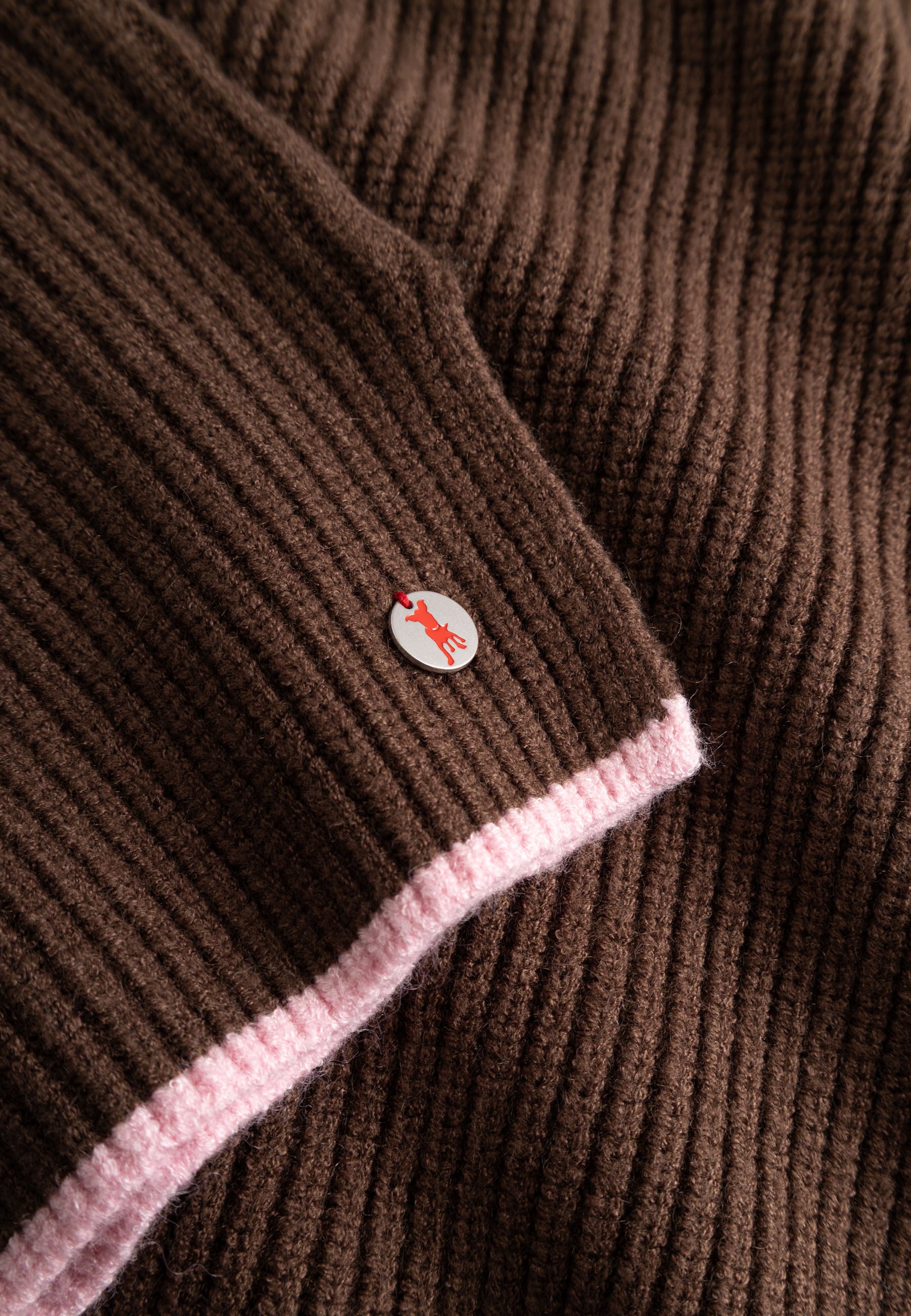 Frieda & Freddies Strickpullover »Frieda & Freddies Rippstrickpullover mit Stehkragen«