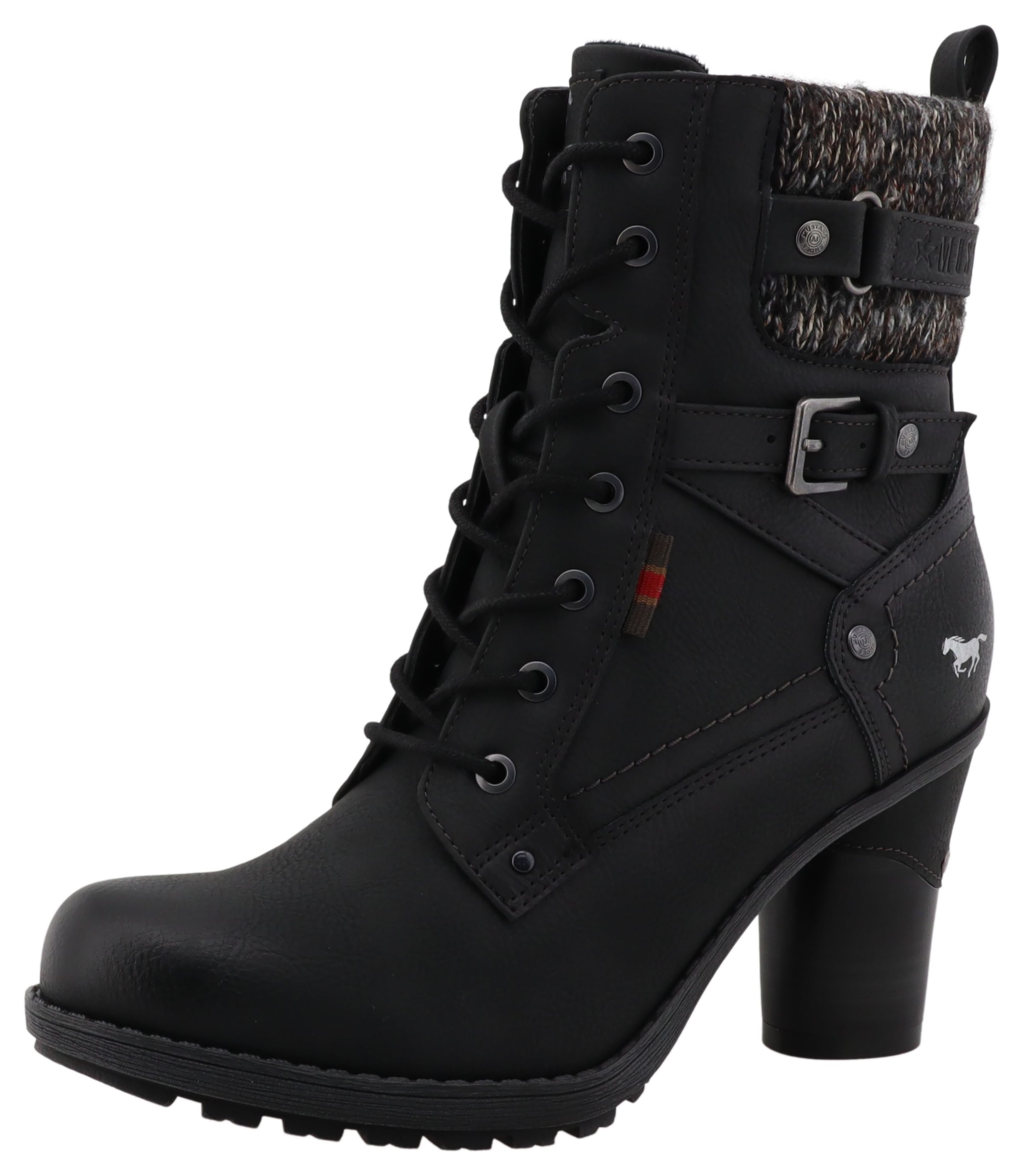 Mustang Shoes Winterstiefelette "Palma", Schnürstiefelette, Winterboots mit günstig online kaufen