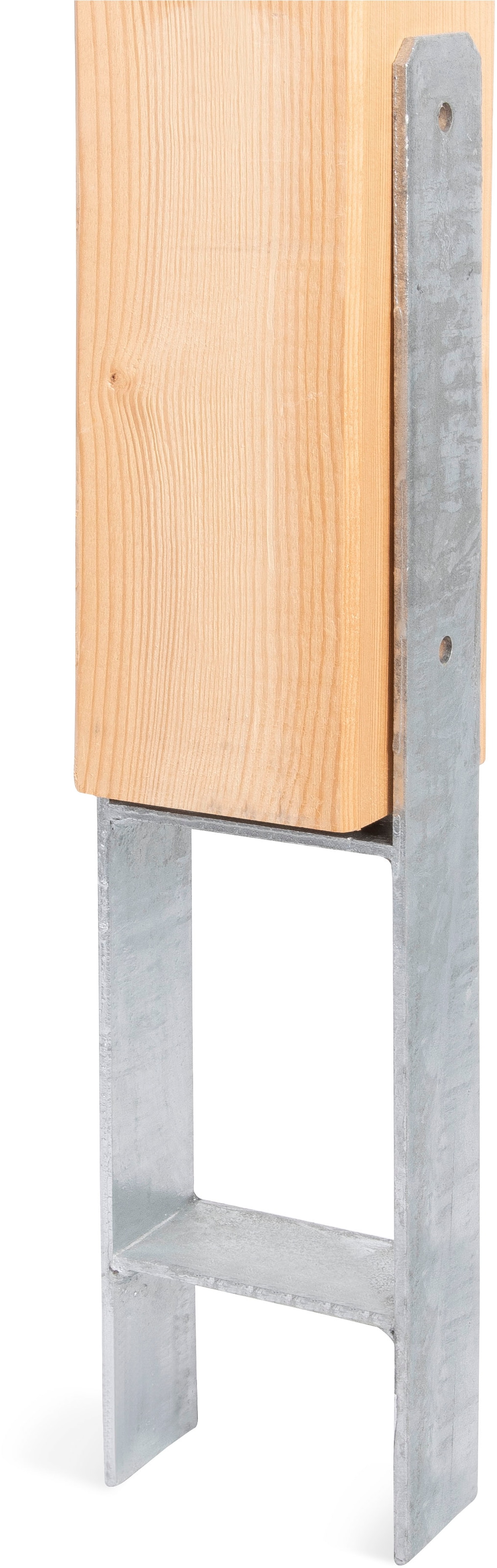 Alberts H-Pfostenanker, Materialstärke 6 mm, lichte Breite 116 mm, Höhe 800 mm