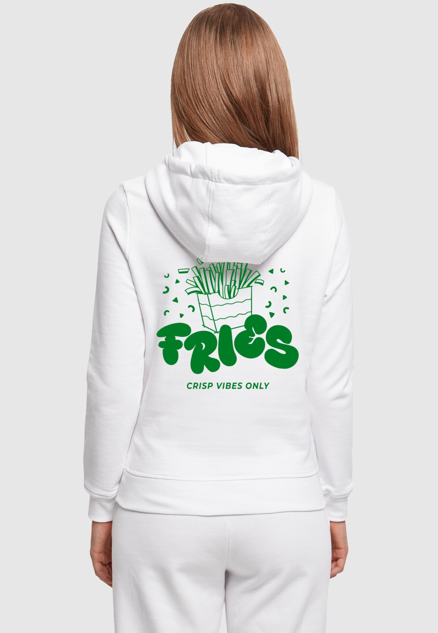 Merchcode Kapuzenpullover »Merchcode Ladies Fries Hoody«, (1 tlg.)