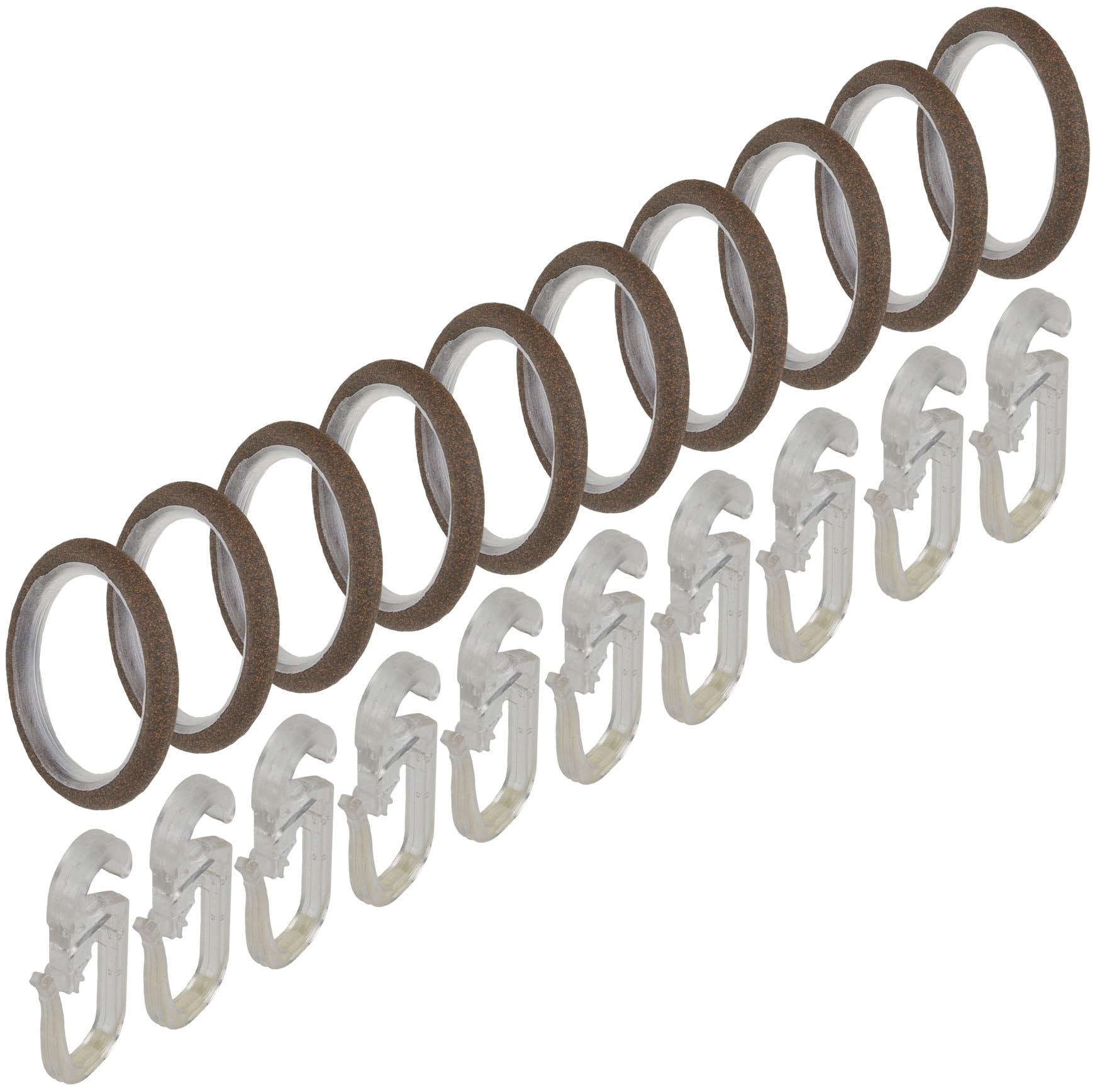 Liedeco Gardinenstange »Esp Kegel«, 1 läufig-läufig, Fixmaß, 1-läufig im Fixmaß Ø 16 mm