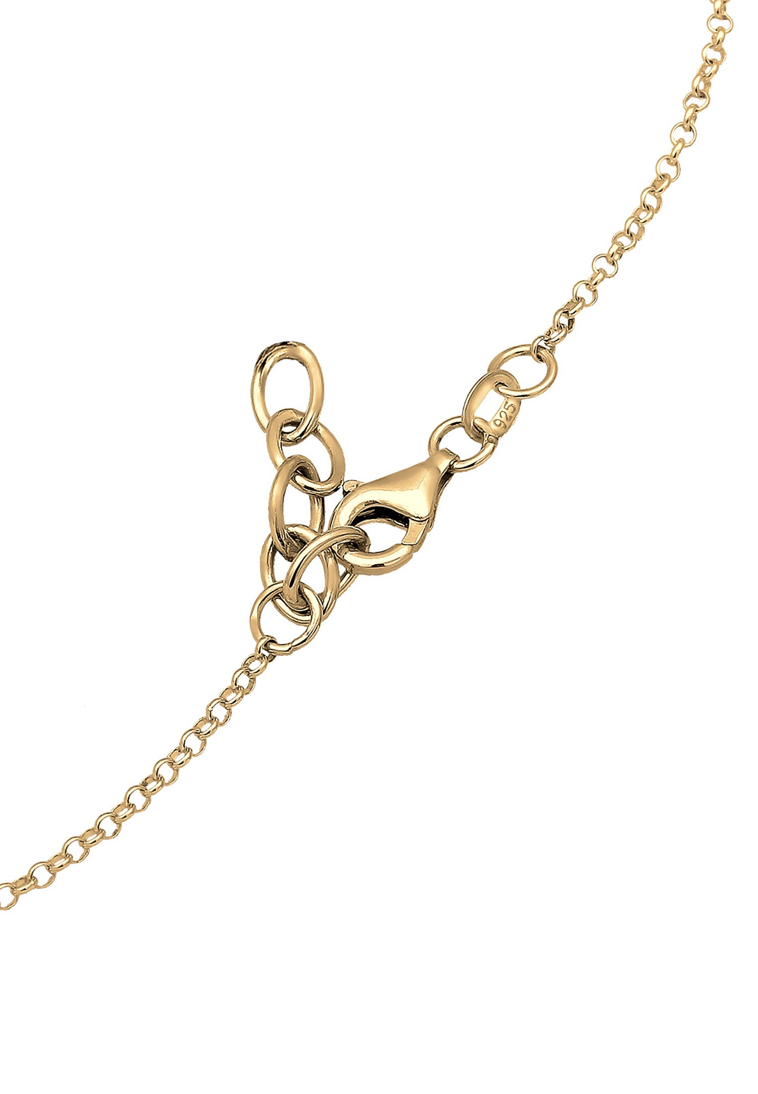 Elli Kette mit Anhänger »Sterne und Halbmond Astro Anhänger 925 Silber«