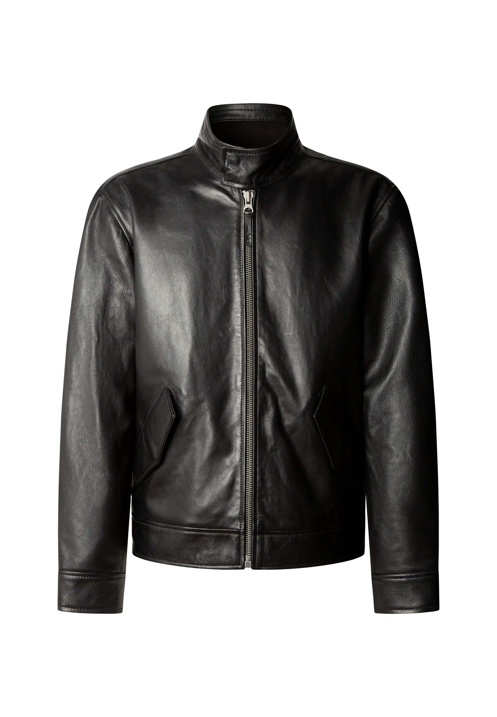 Pepe Jeans Lederjacke »Lederjacke LEATHER HARRINGTON«