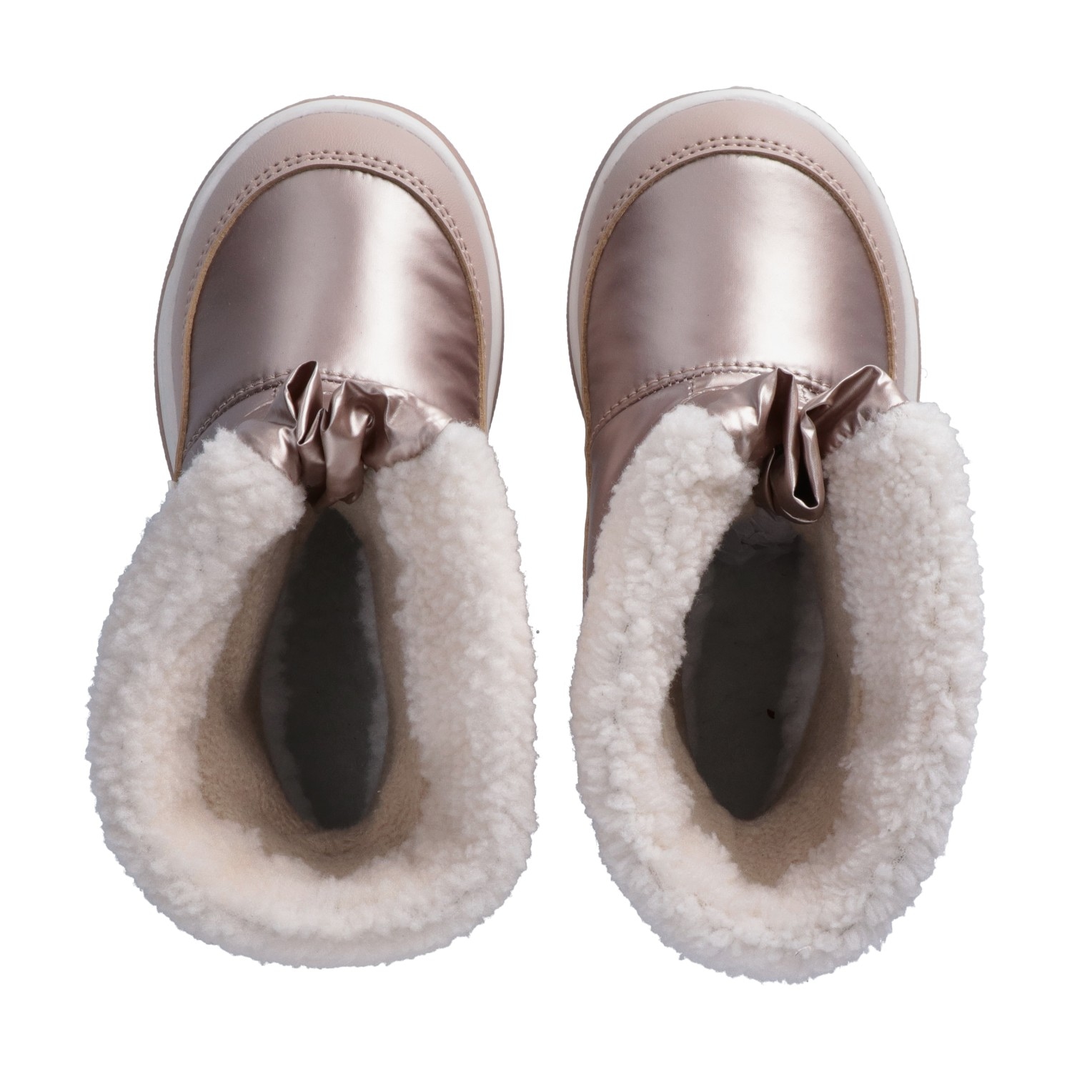 Tommy Hilfiger Winterboots  Moonboots, Klettstiefel mit kuscheligem Teddyfell-Kragen