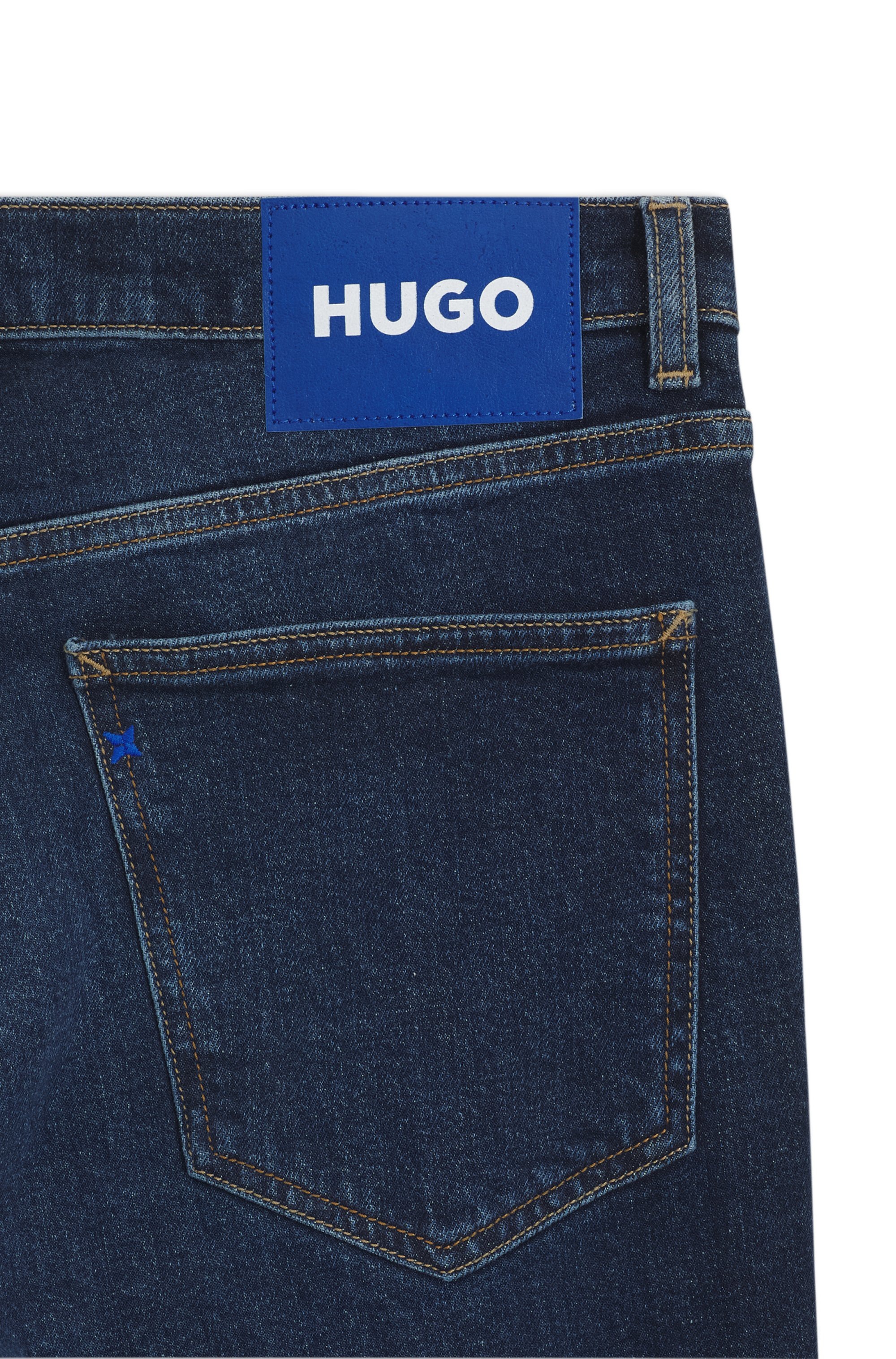 HUGO Skinny-fit-Jeans »Zane« mittlere Bundhöhe, enger Beinverlauf, Stretch-Denim