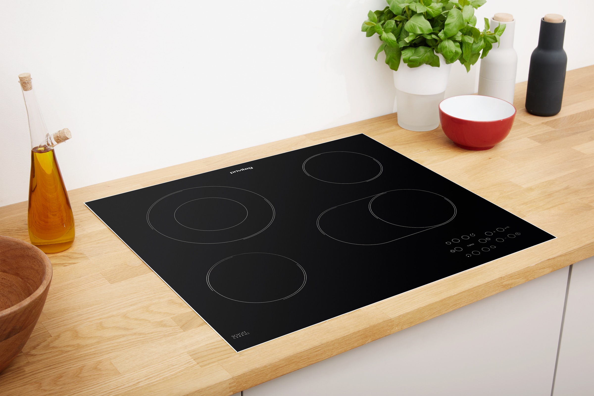 Privileg Backofen-Set »PBA2S85HU1K«, (Set, 2 St.), Schonendes Garen dank des Turn&Go Dampfprogrammes für beste Ergebnisse