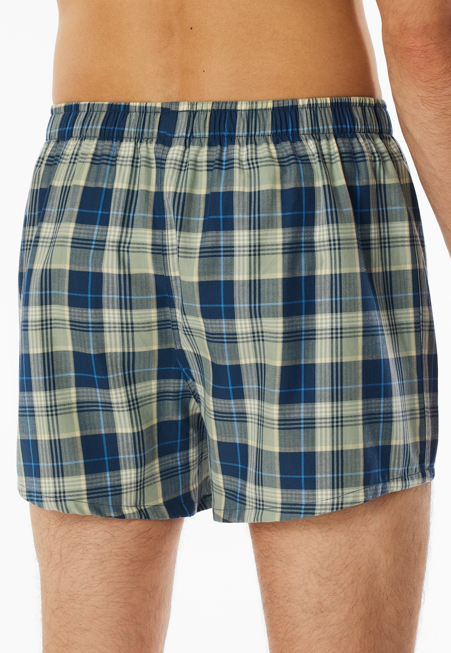 Schiesser Webboxer »"Boxershorts Multipacks"«, (2er Pack), Elastischer Bund mit kleinem SCHIESSER Logo