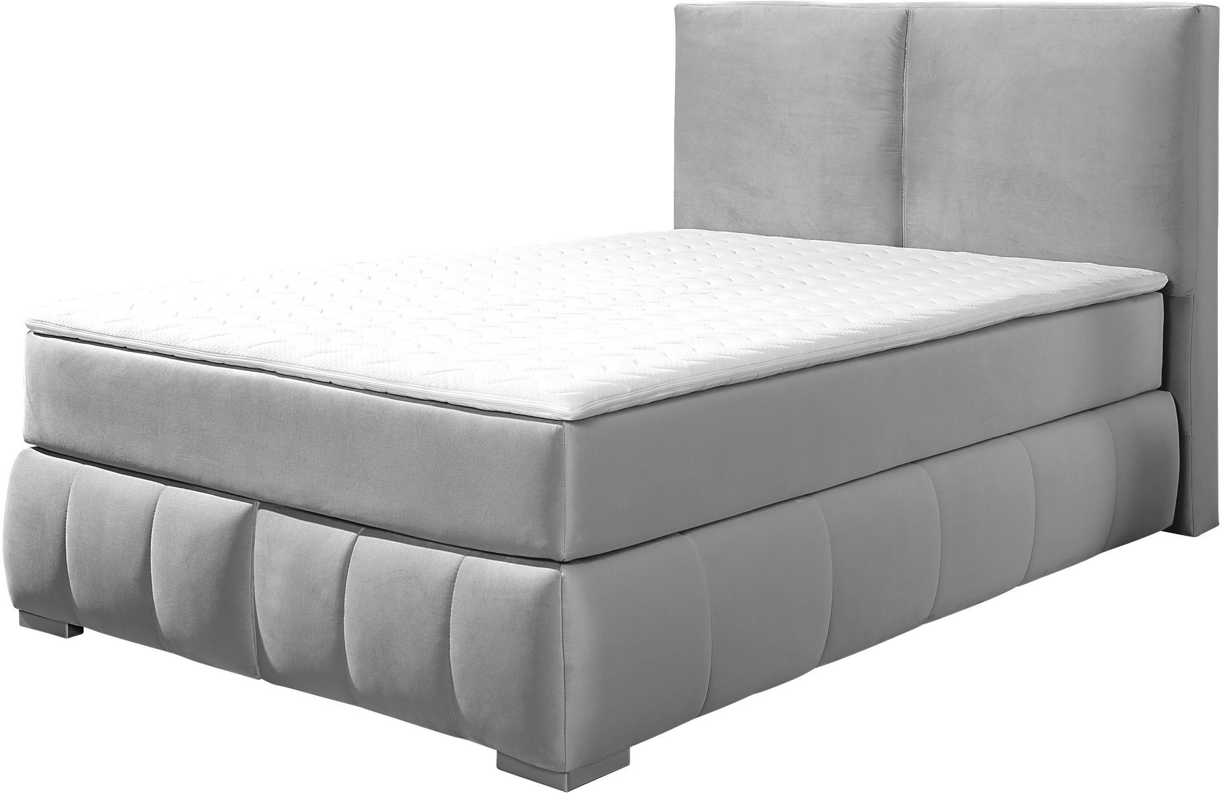 Home affaire Boxspringbett "Wehma" inkl. Topper in 3 verschiedenen Matratze günstig online kaufen