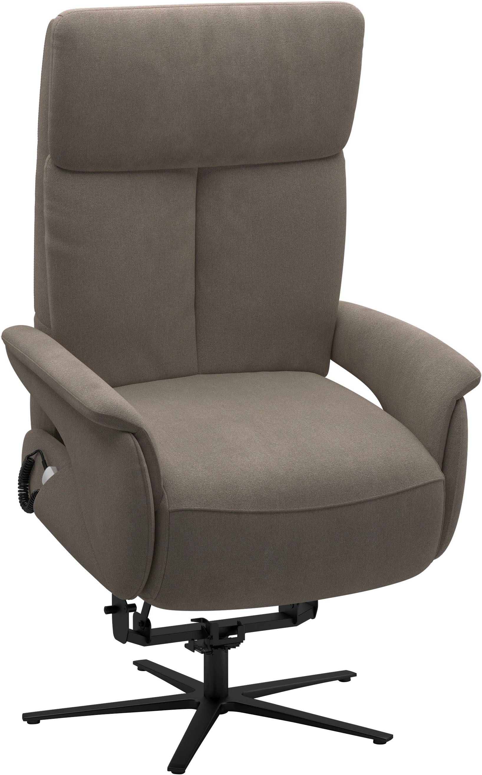 sit&more TV-Sessel »Triple Seven Xtra large, bis 200kg belastbar, mit Herz-Waage Funktion«, inkl. Kopfteil- & Drehfunktion, wahlweise mit Akku und Aufstehhilfe