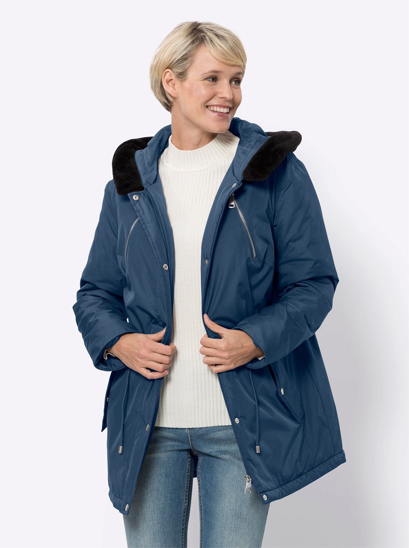 Classic Basics Anorak, mit Kapuze