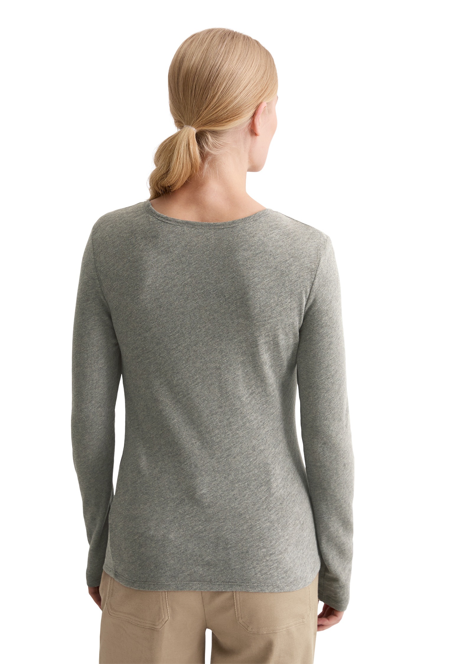 Marc O'Polo Langarmshirt »aus Slub Jersey«