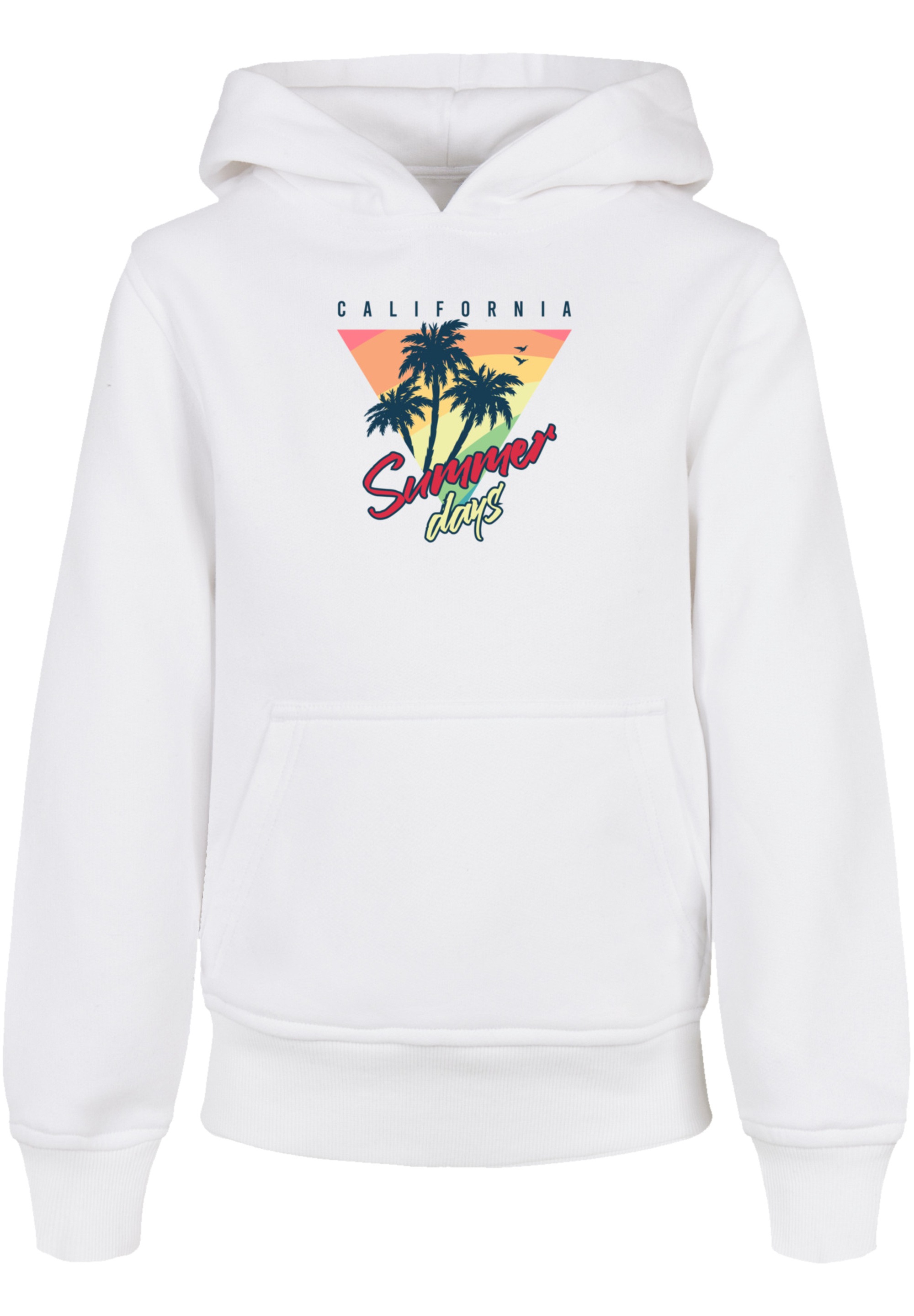 F4NT4STIC Kapuzenpullover »California Summer Days Palm«, Premium Qualität