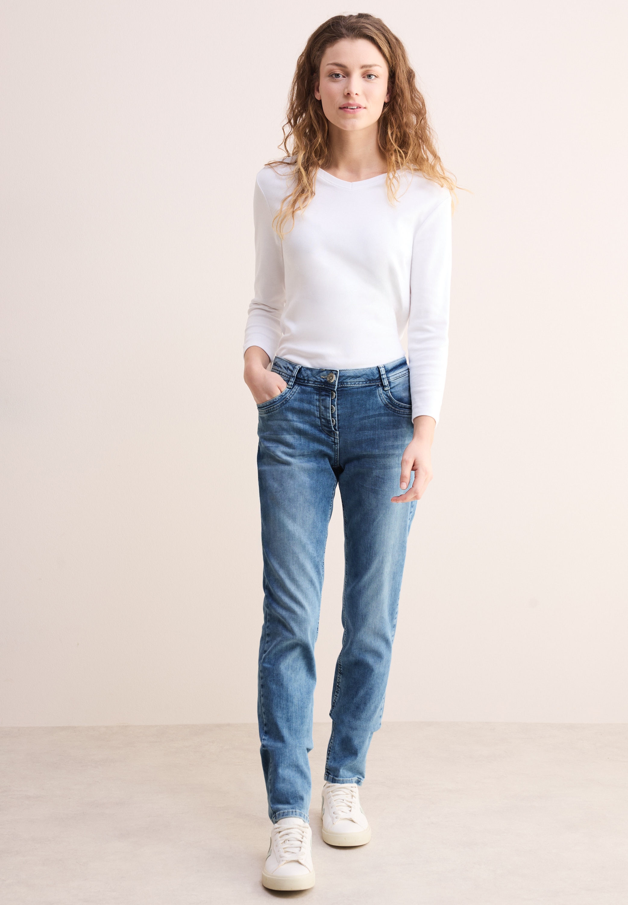 STREET ONE Gerade Jeans, 5-Pocket-Style