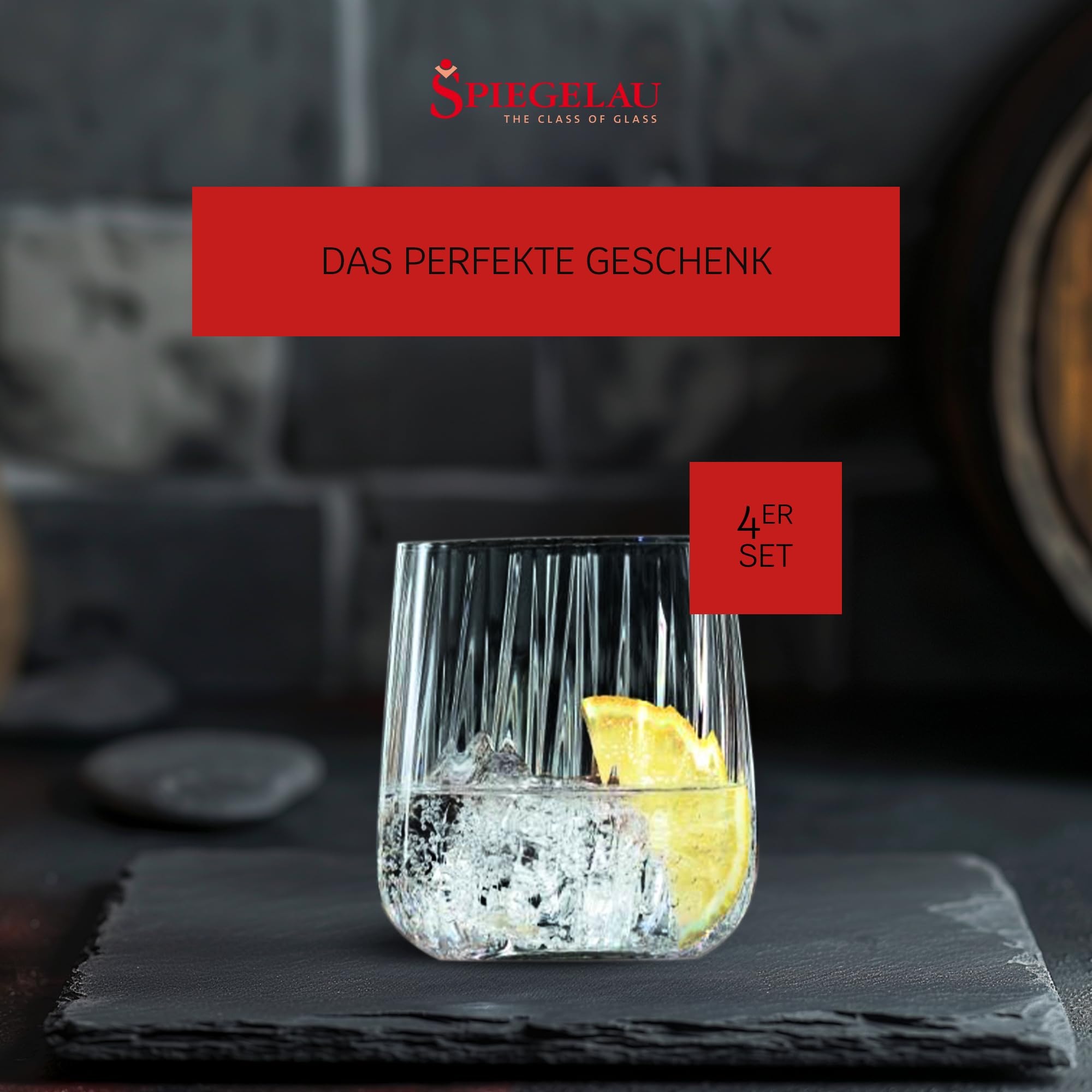 SPIEGELAU Glas »Tumbler« 340 ml, 4er Set