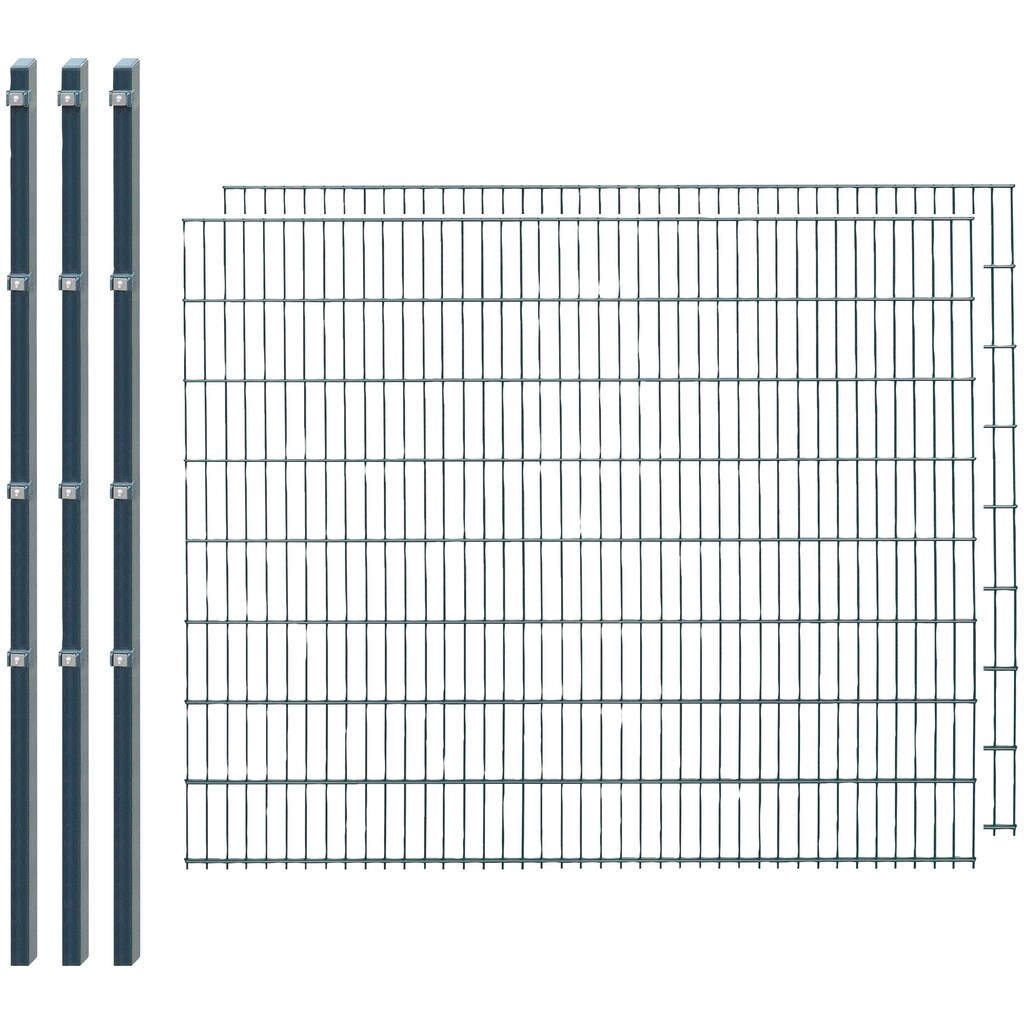Arvotec Doppelstabmattenzaun »EXCLUSIVE 163 zum Einbetonieren«