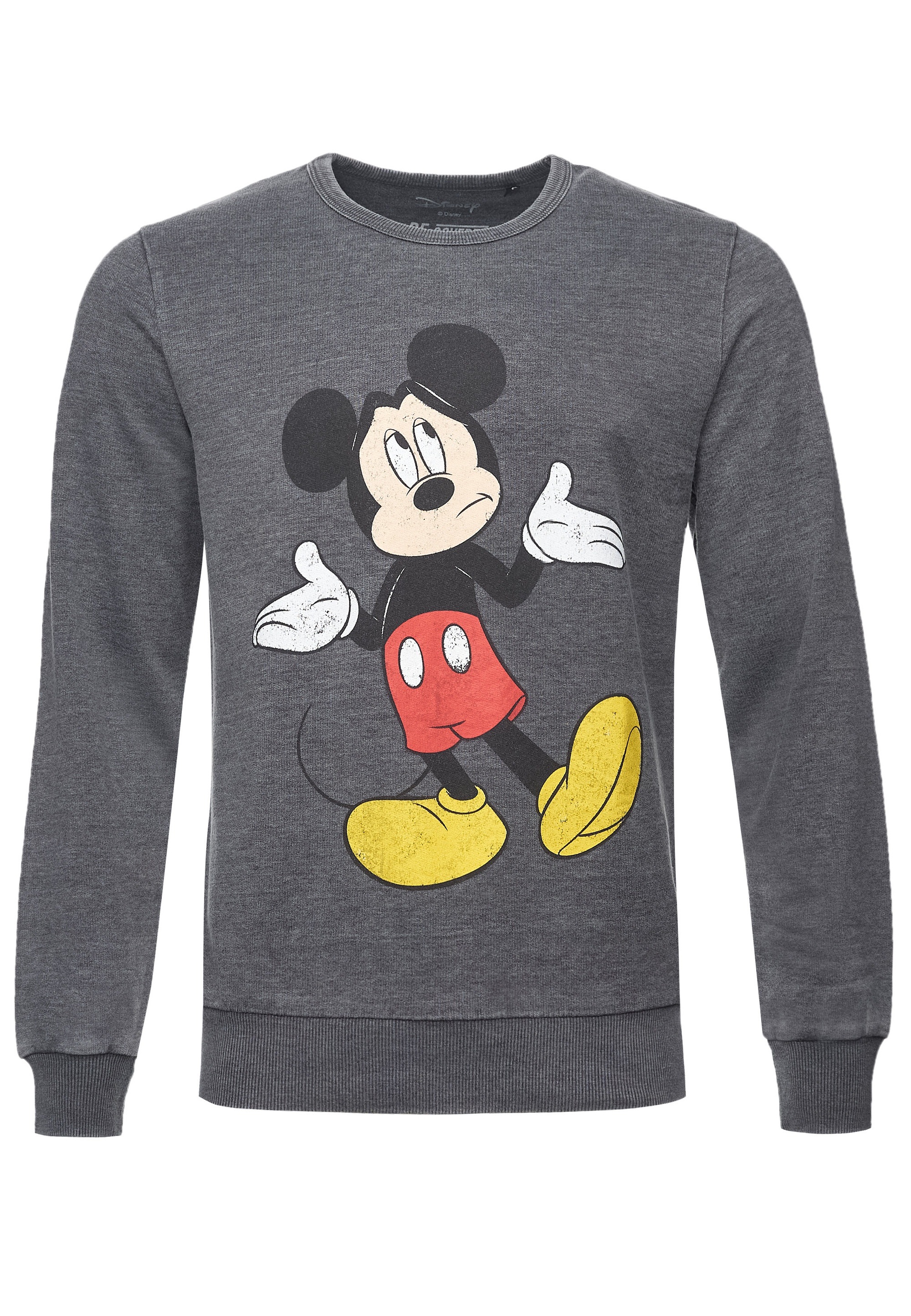 Recovered Sweatshirt »Disney Mickey«, (1 tlg.), mit beliebtem Mickey Mouse-Print