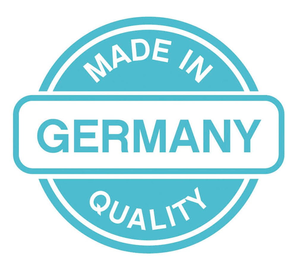 Saphir Hochschrank »Quickset 945 Badschrank, 35 cm breit, 2 Türen, 2 Schubladen«, Badezimmer-Hochschrank inkl. Türdämpfer, Griffe in Chrom glänzend