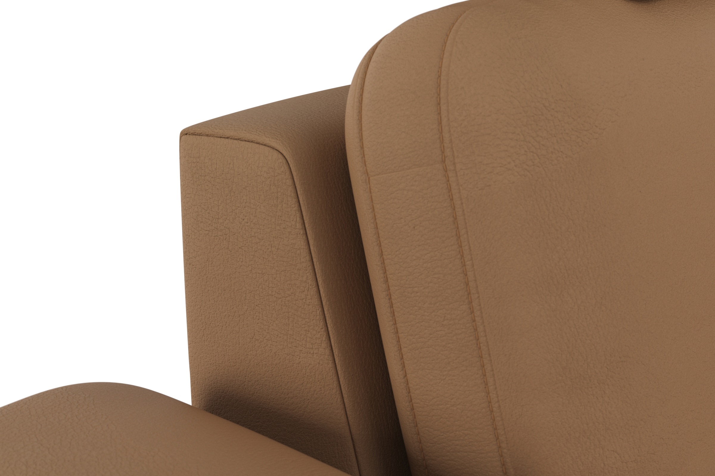 sit&more Ecksofa »Bendigo L-Form«, inklusive Sitztiefenverstellung, Bodenfreiheit 12 cm, in 2 Fußfarben
