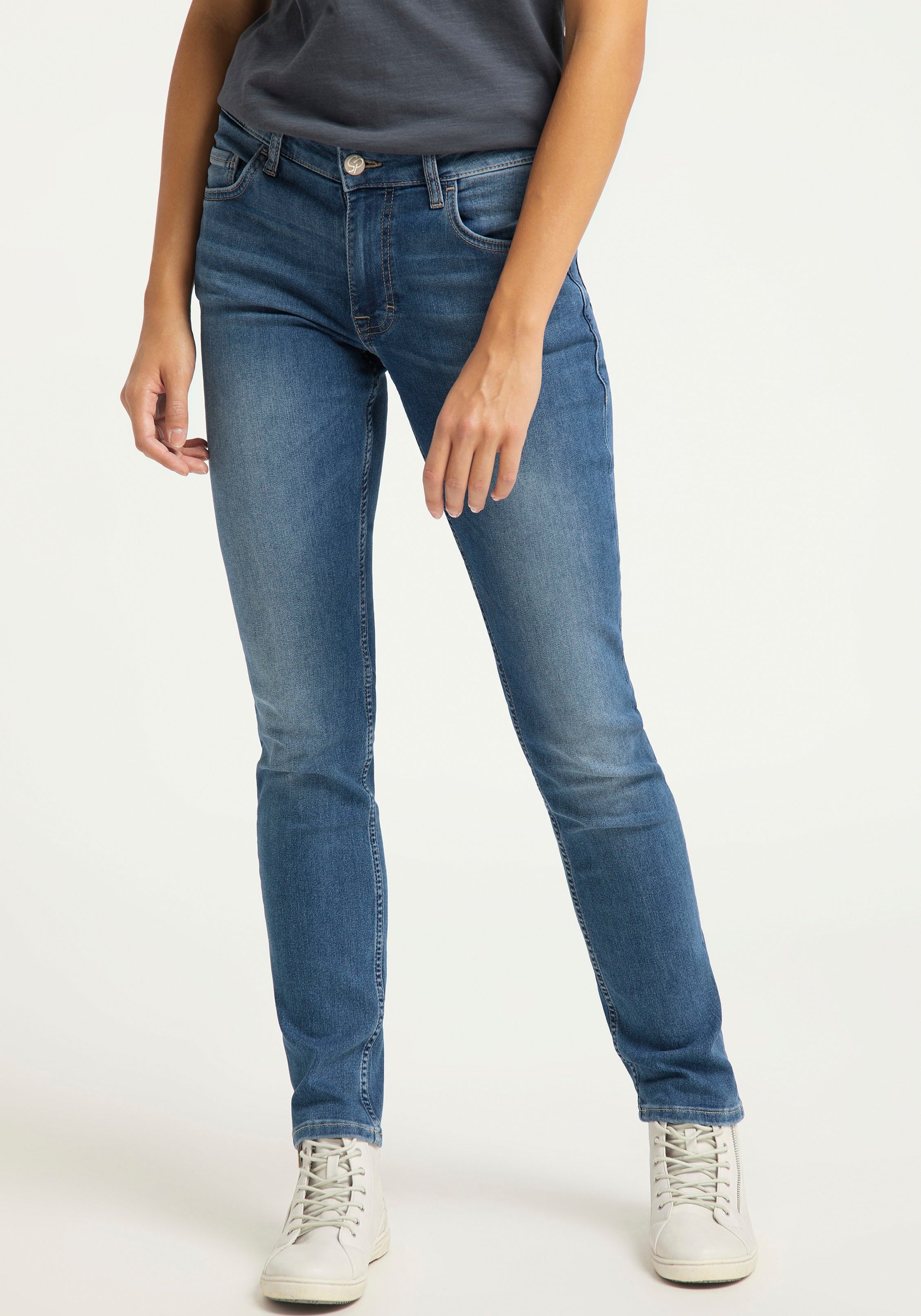 MUSTANG Straight-Jeans "Rebecca" günstig online kaufen