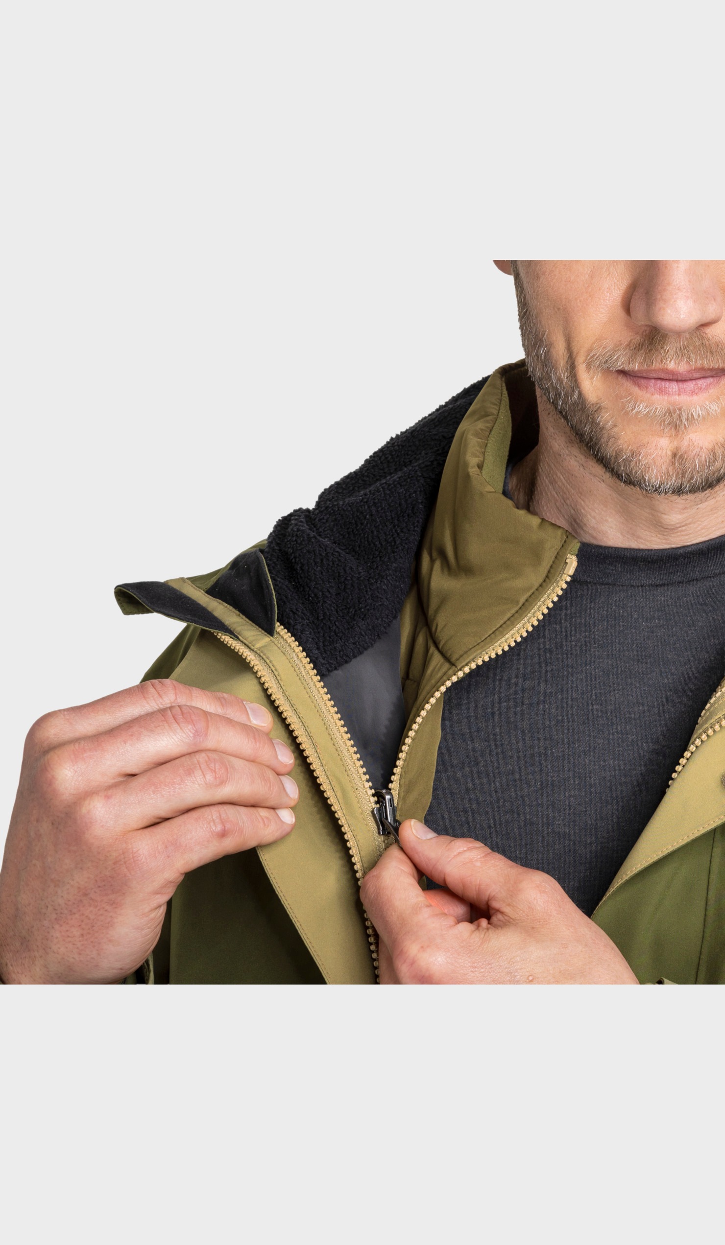 Schöffel Doppeljacke »3in1 Jacket Style Refoca MEN« mit Kapuze
