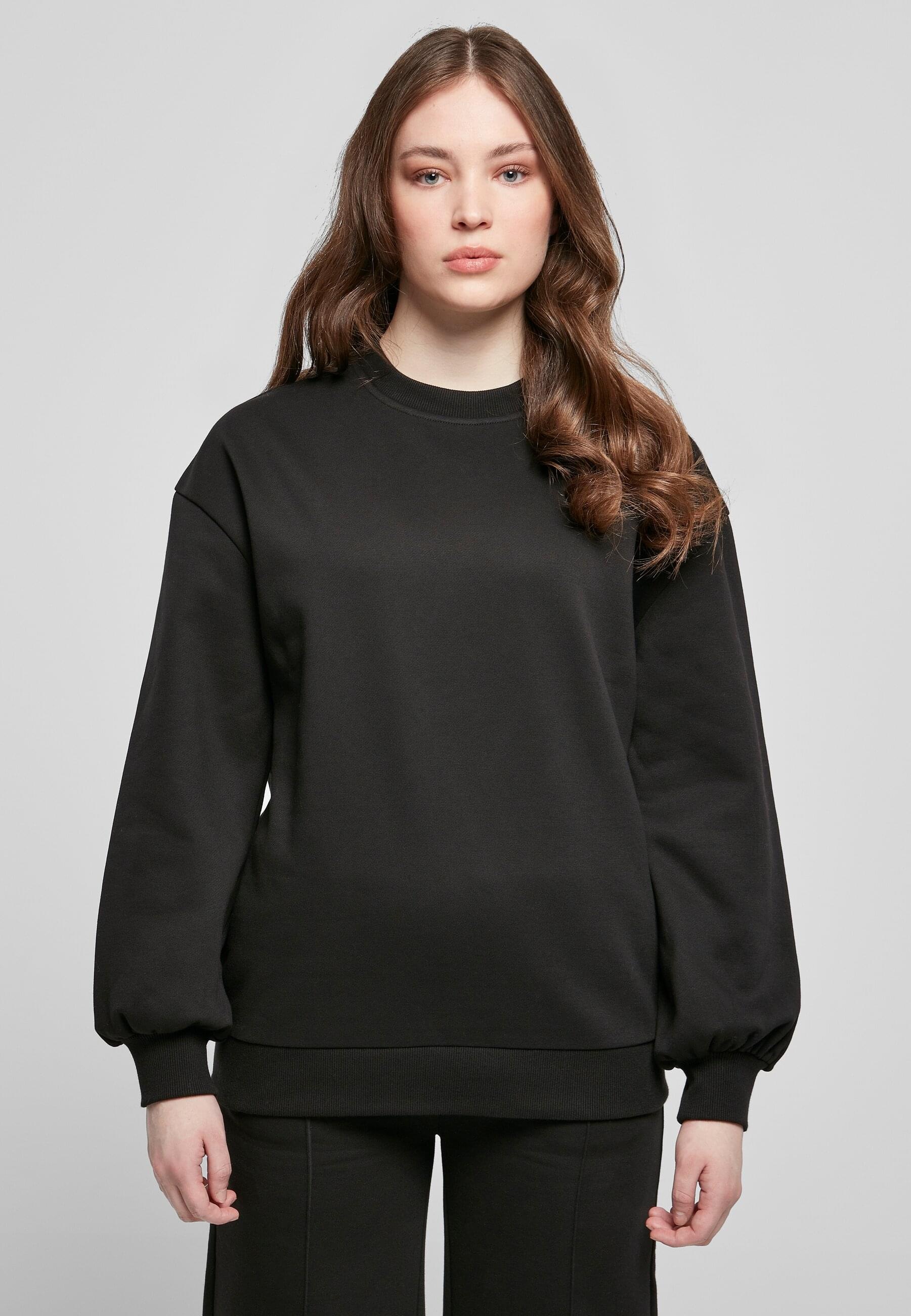URBAN CLASSICS Sweatshirt »Urban Classics Damen Ladies Organic Oversized Crew«, (1 tlg.)