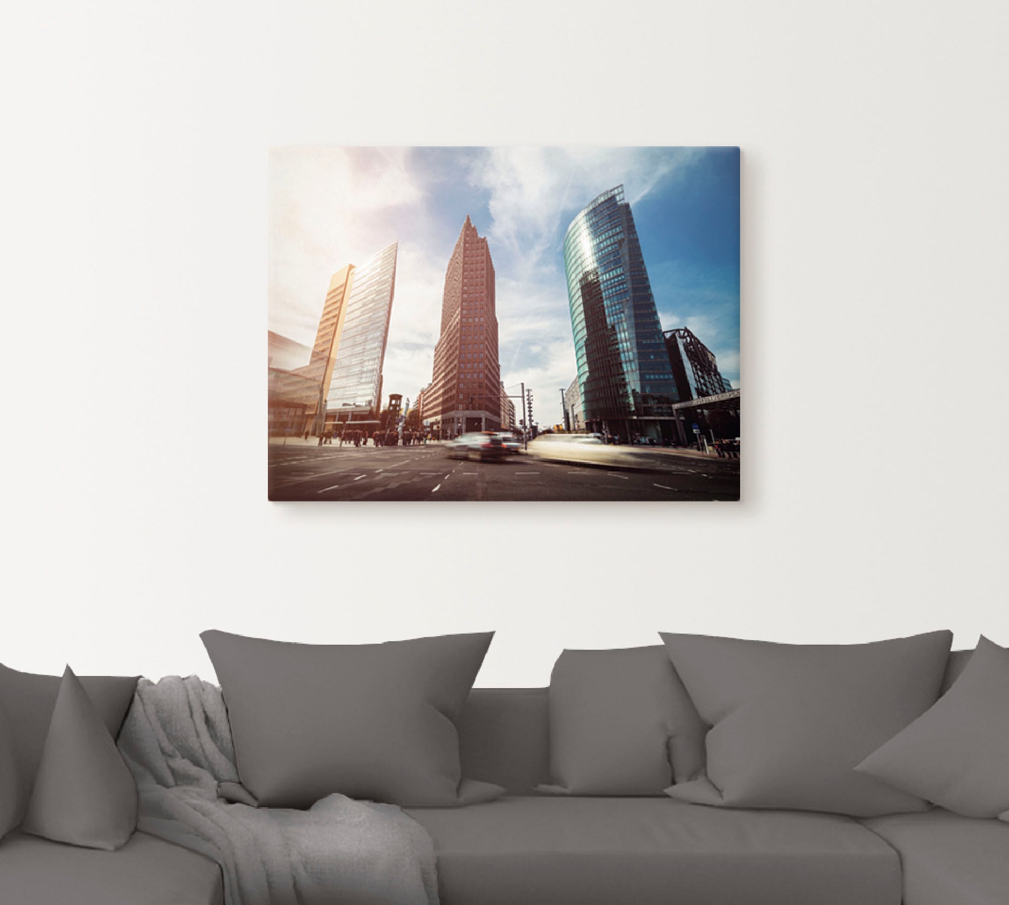 Artland Wandbild »Potsdamer Platz Berlin I«, Deutschland, (1 St.), als Alubild, Leinwandbild, Wandaufkleber oder Poster in versch. Größen