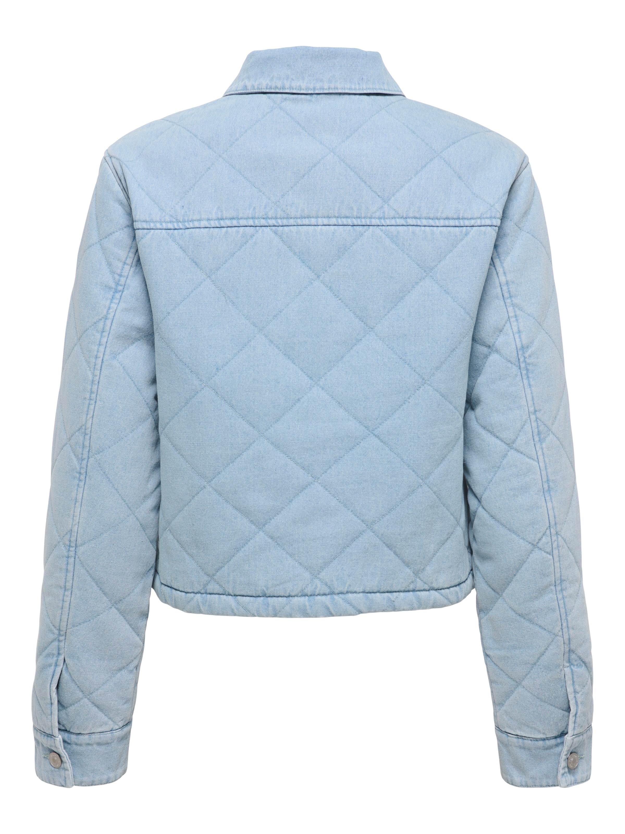 ONLY Kurzjacke "ONLMIST WASHED QUILT JACKET CC OTW" im Denim Look mit geste günstig online kaufen