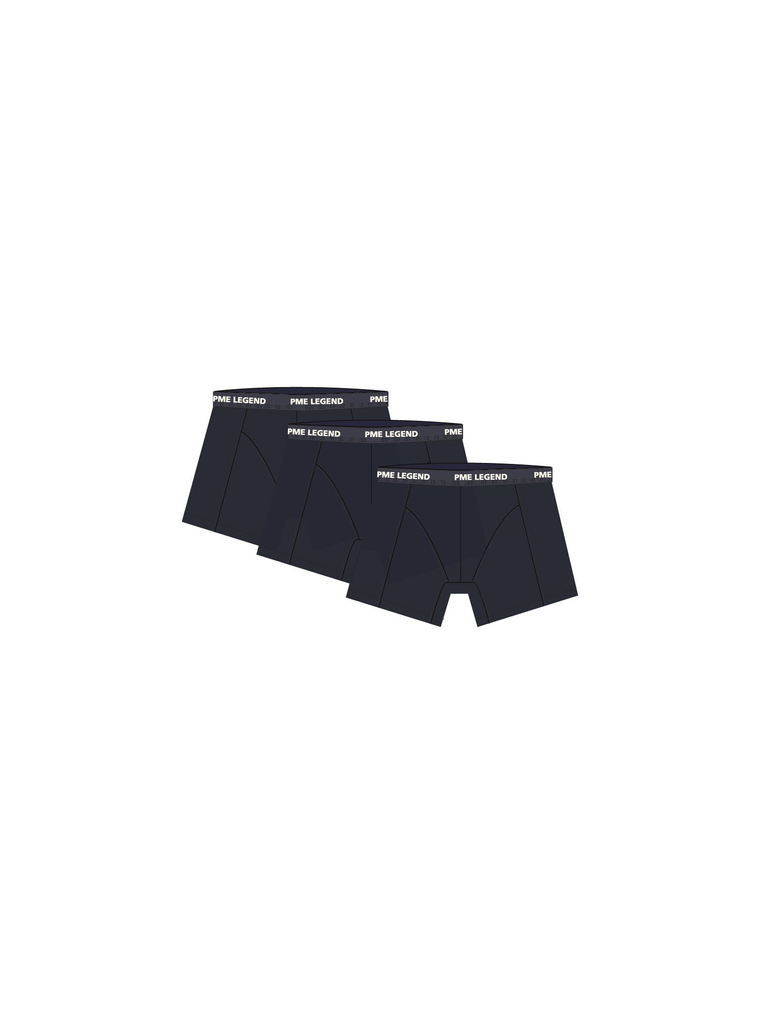 PME LEGEND Boxershorts Packung, 3er,  Körpernahe Passform, normale Leibhöhe