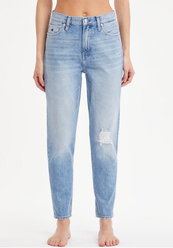 Calvin Klein Jeans Mom-Jeans »MOM JEAN«, mit Calvin klein Logostickerei hinten am Bund kaufen