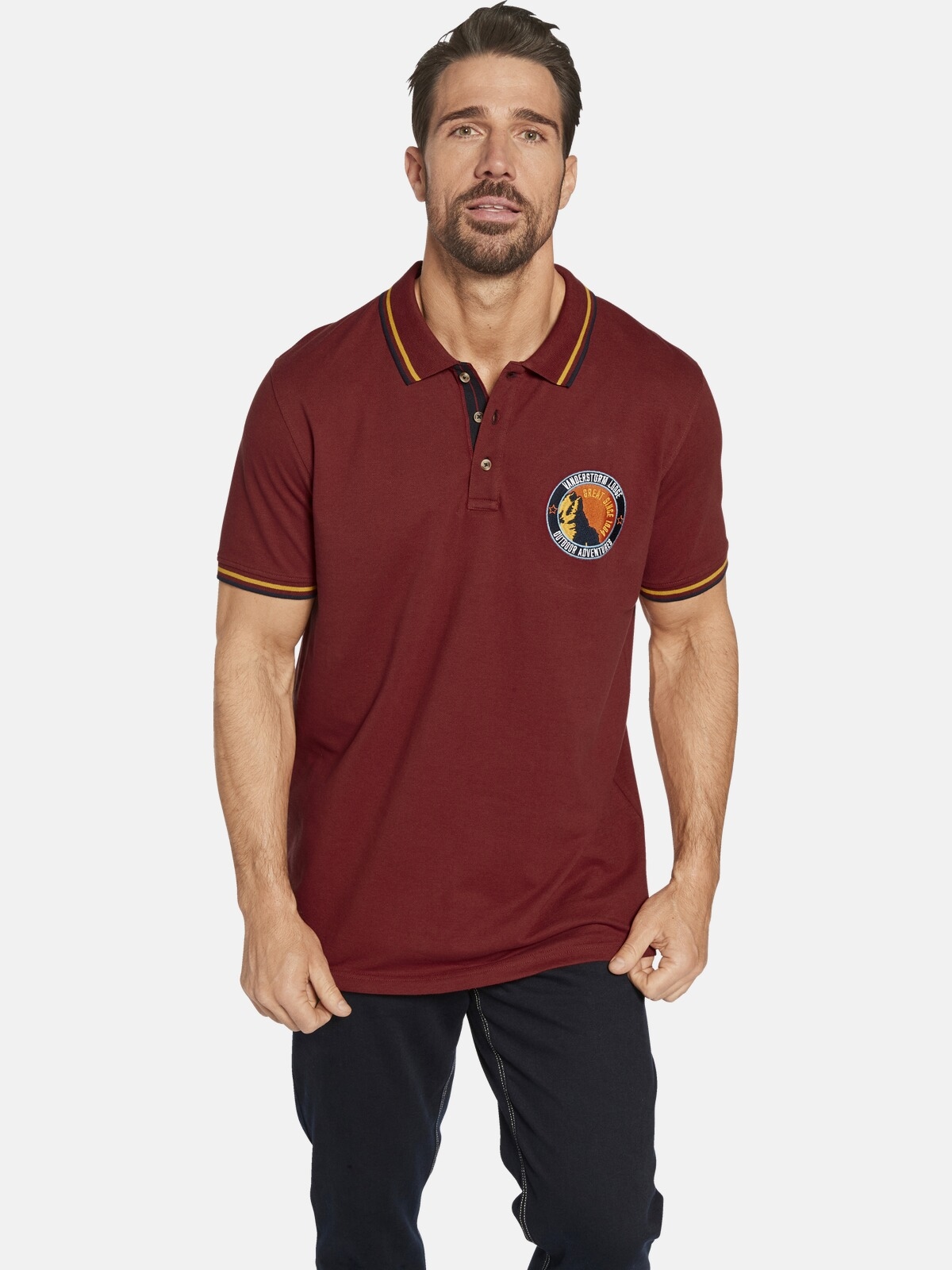 Jan Vanderstorm Poloshirt "Poloshirt HENTTE" günstig online kaufen