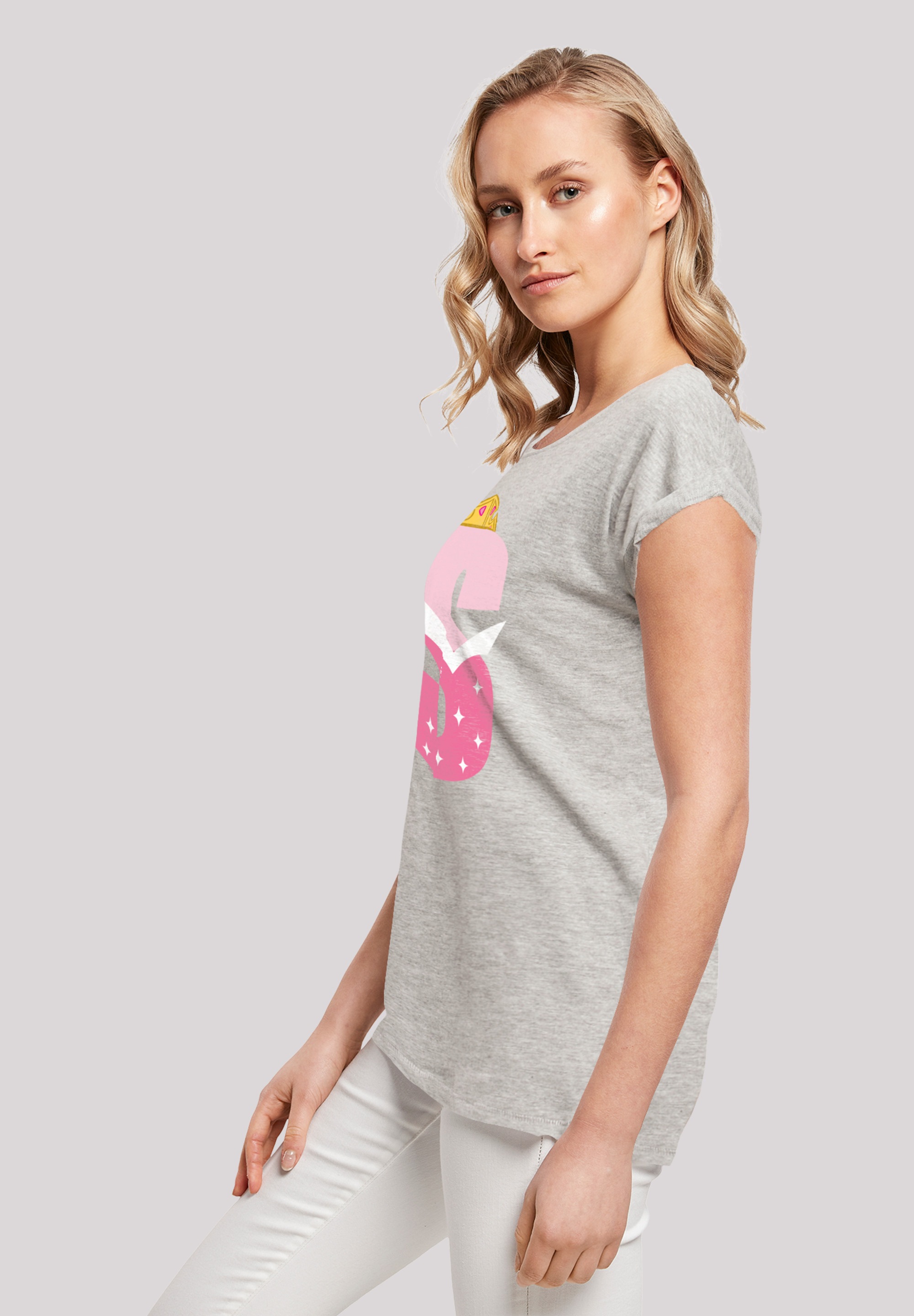 F4NT4STIC T-Shirt »Disney Alphabet S Is For Sleeping Beauty Dornröschen«, Print