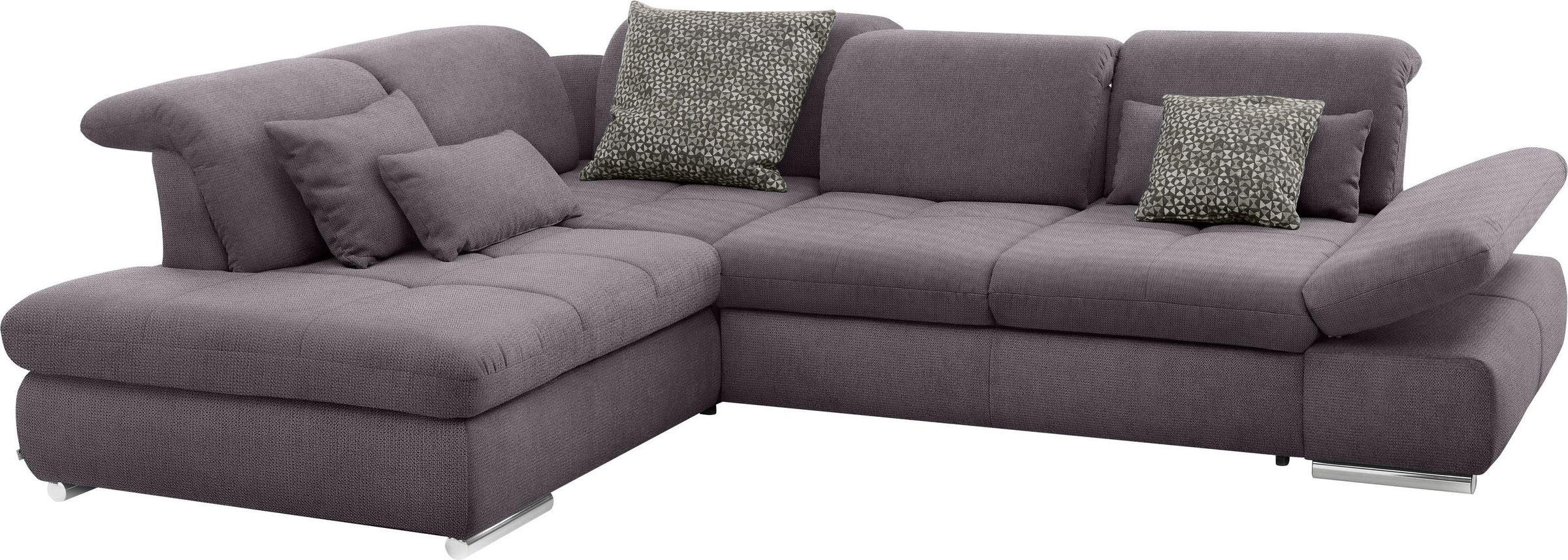 set one by Musterring Ecksofa »SO 4100«, wahlweise mit Bettfunktion