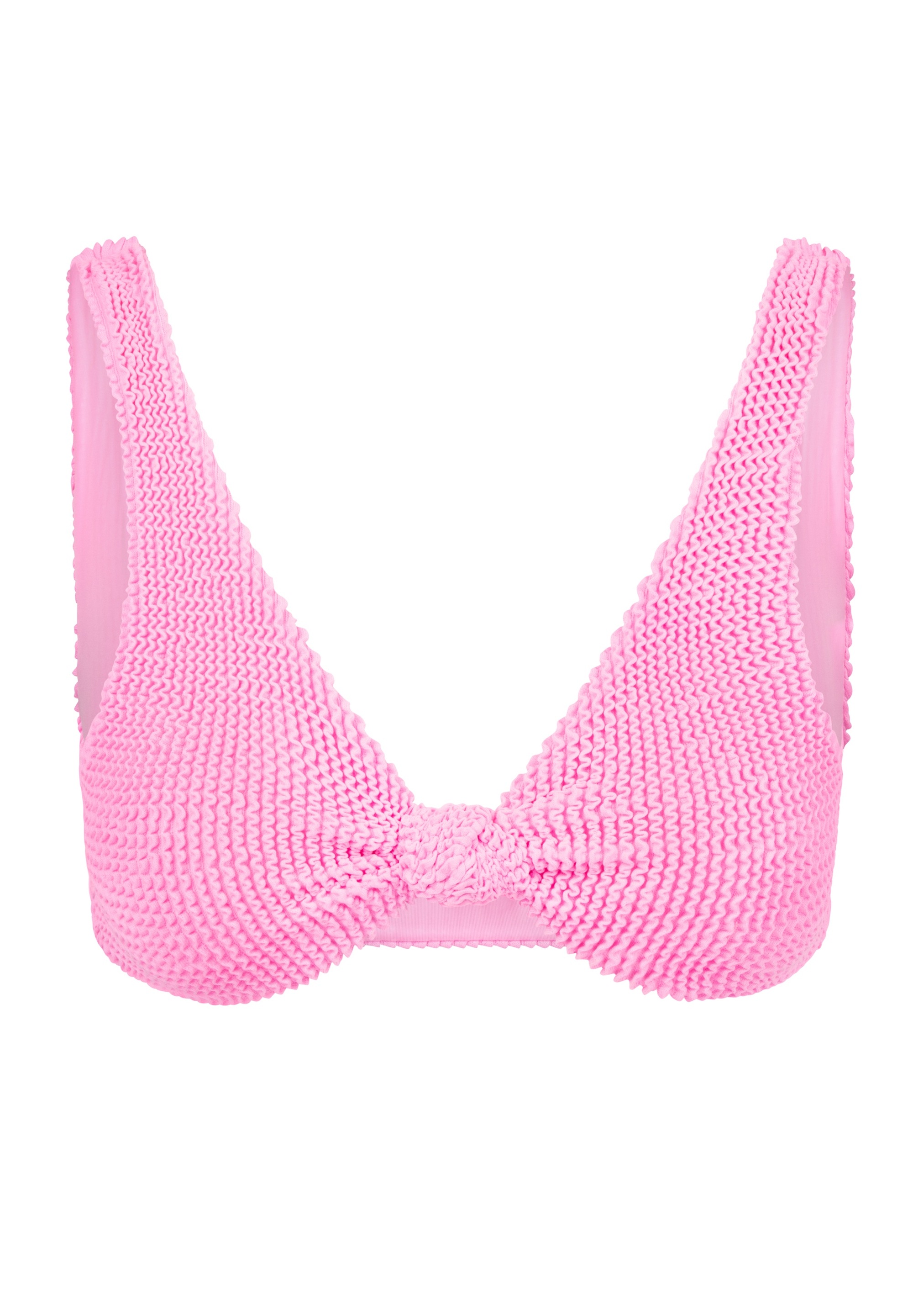 Moda Minx Triangel-Bikini-Top »Scrunch Knot«, mit stylischem Knoten-Detail