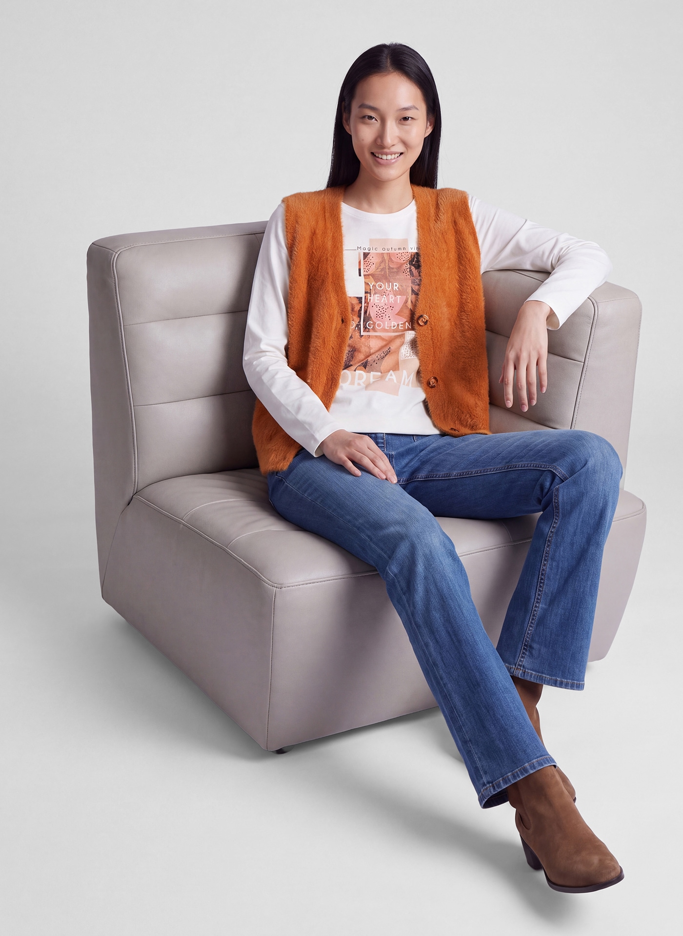 Rabe Strickweste »Strickweste«
