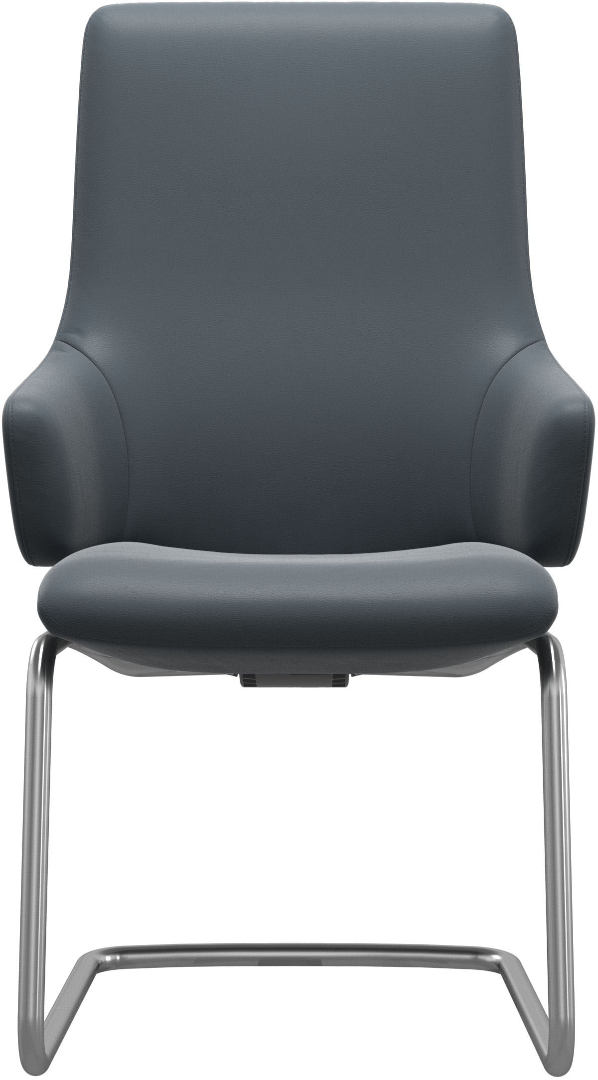 Stressless® Polsterstuhl »Laurel«, Leder BATICK, High Back mit Armlehne, Größe L, mit Beinen aus Stahl in Chrom